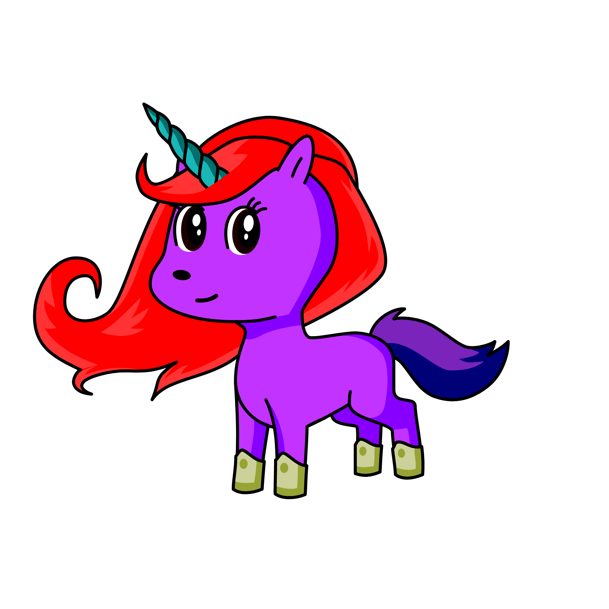 The Star, , the unicorn