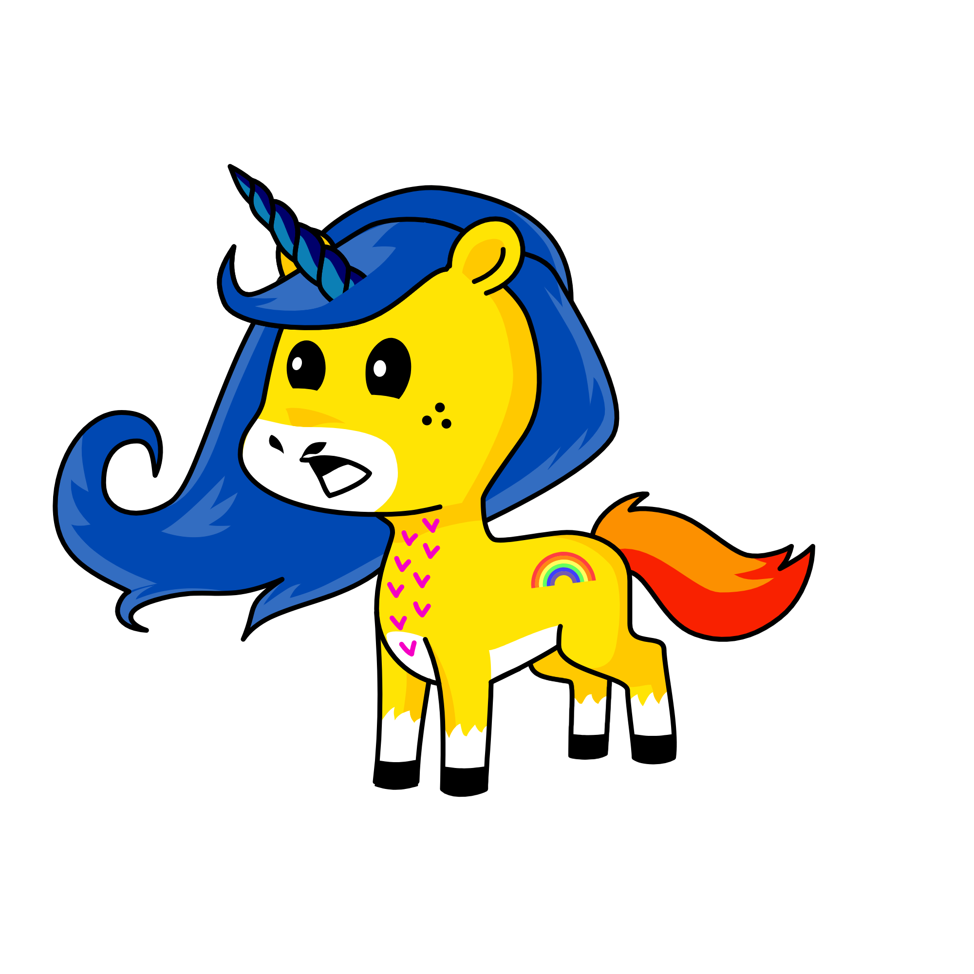 Scaridycorn, the unicorn