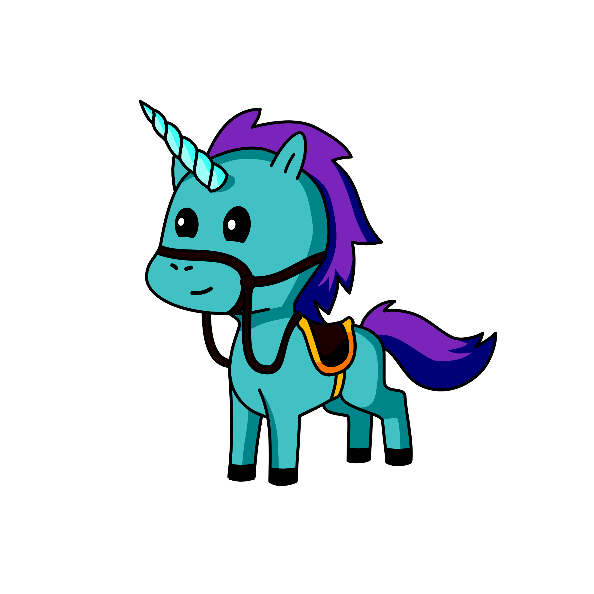 Aqua Horse , the unicorn