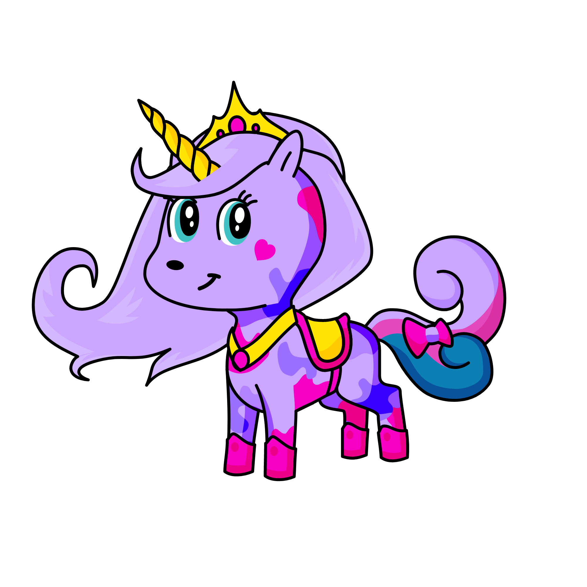 princess, the unicorn