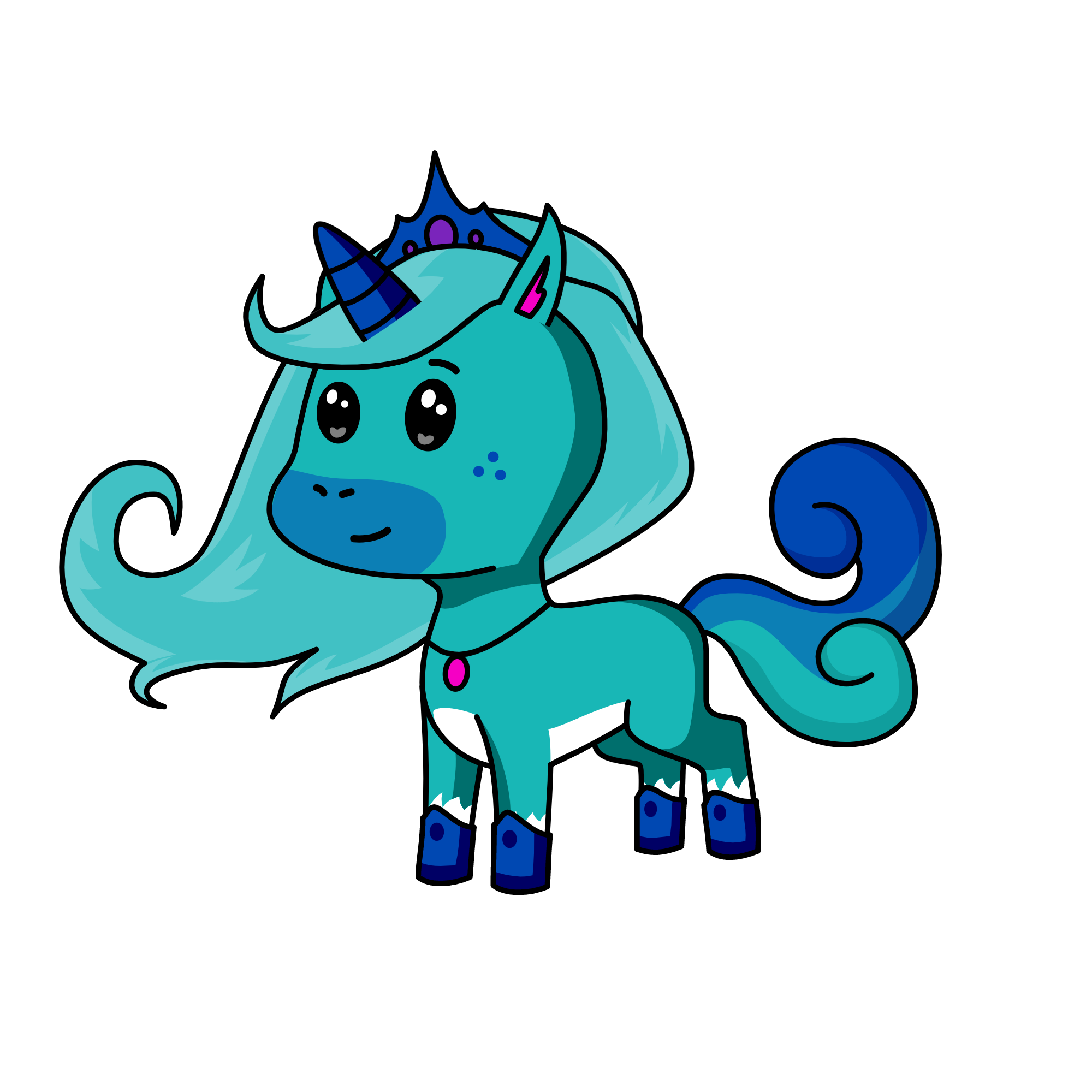 River, the unicorn
