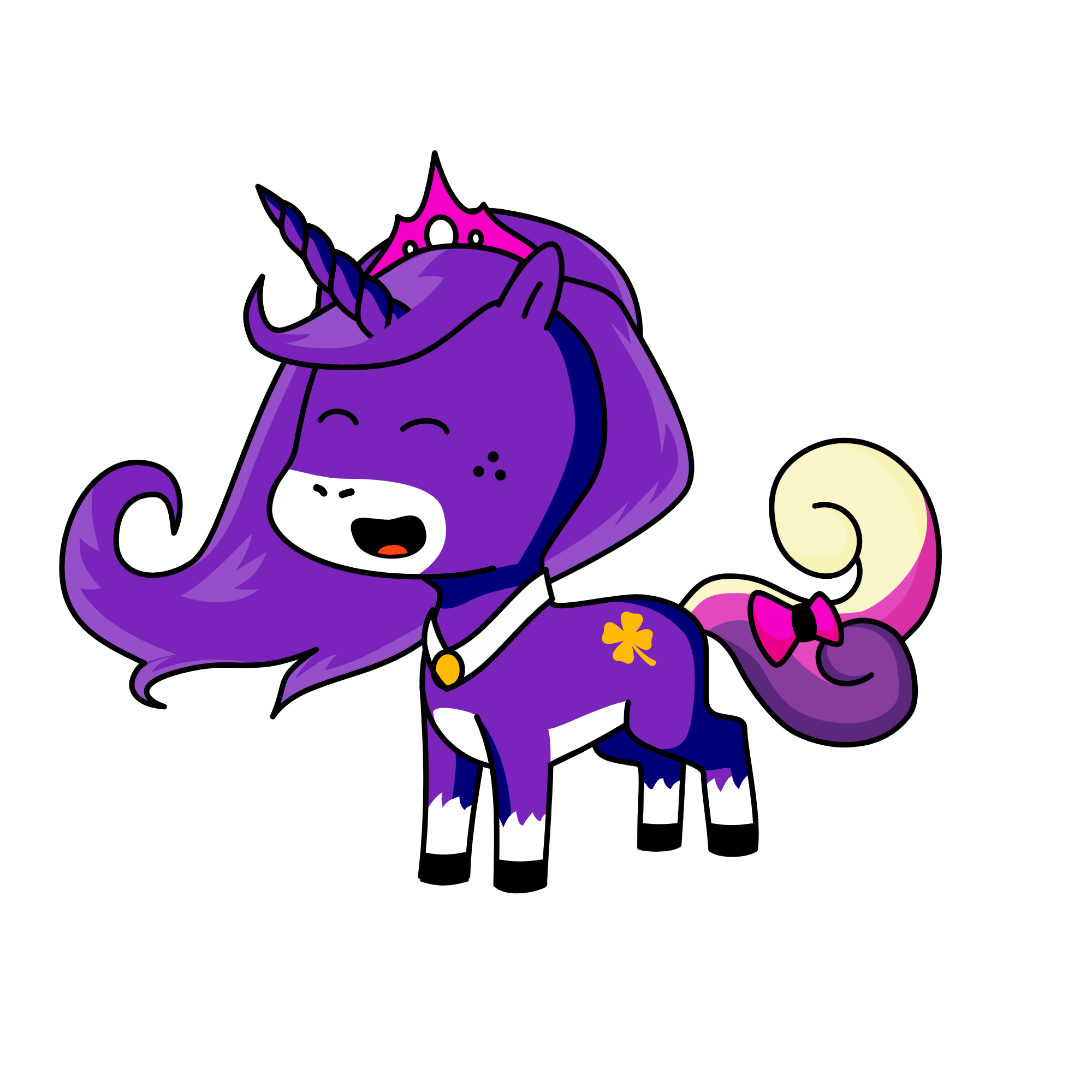 Queen, the unicorn