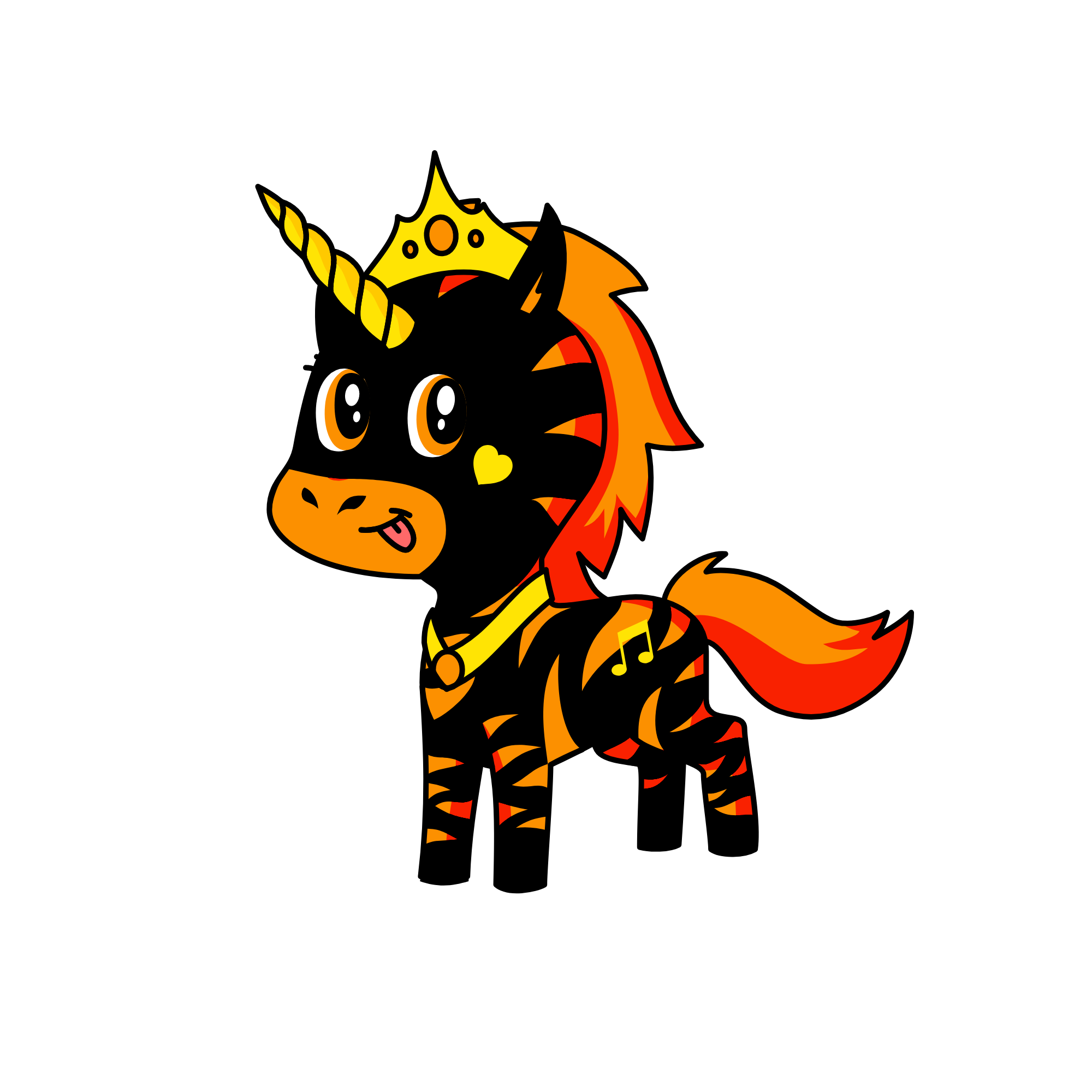 Flare , the unicorn