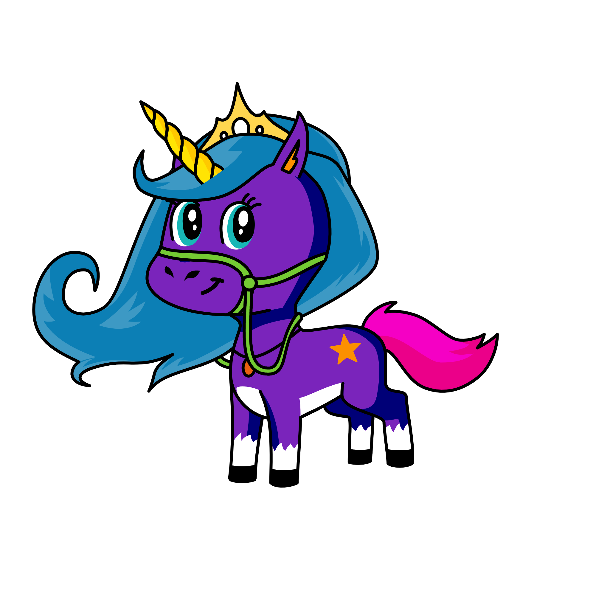 nidrw, the unicorn