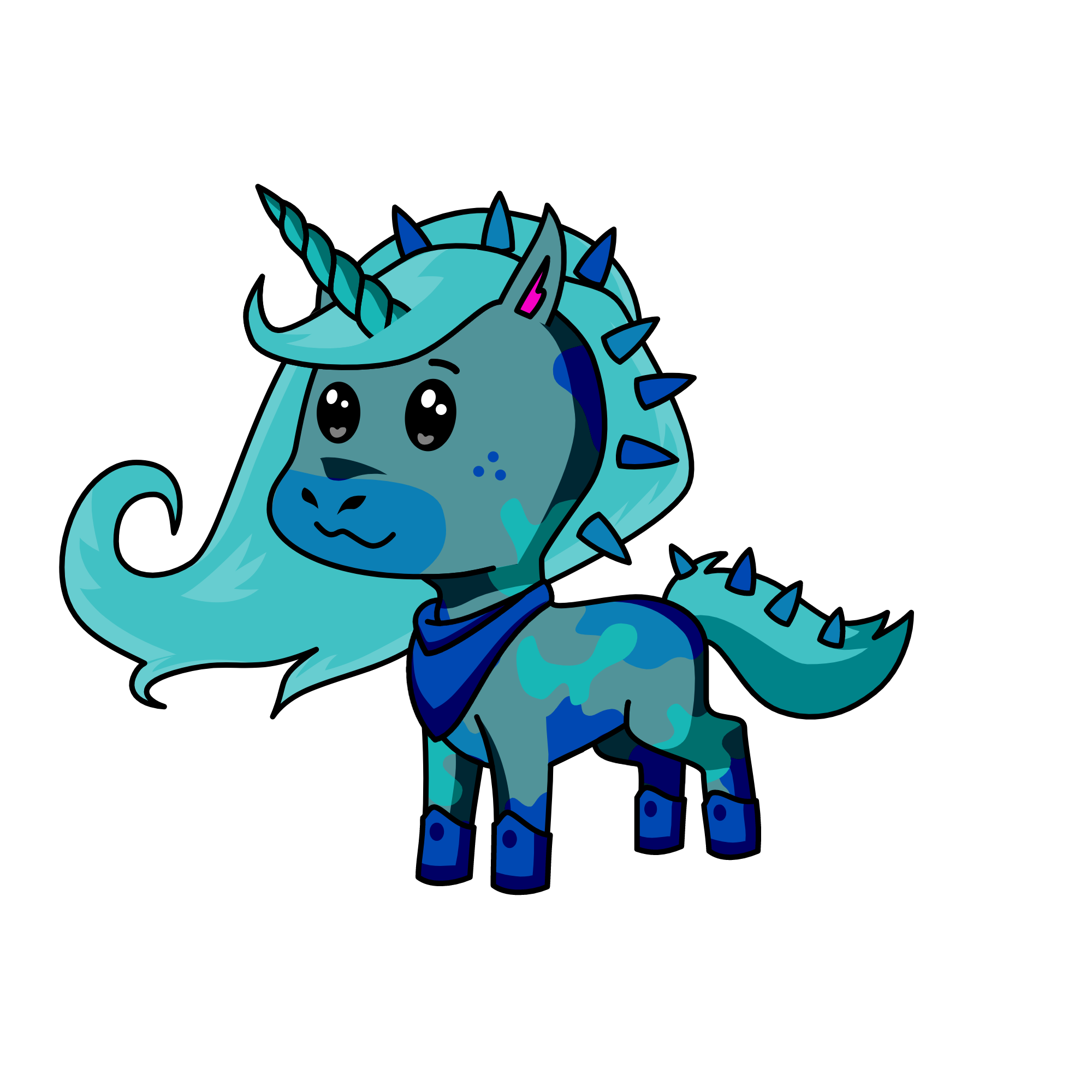 Snow Princess, the unicorn