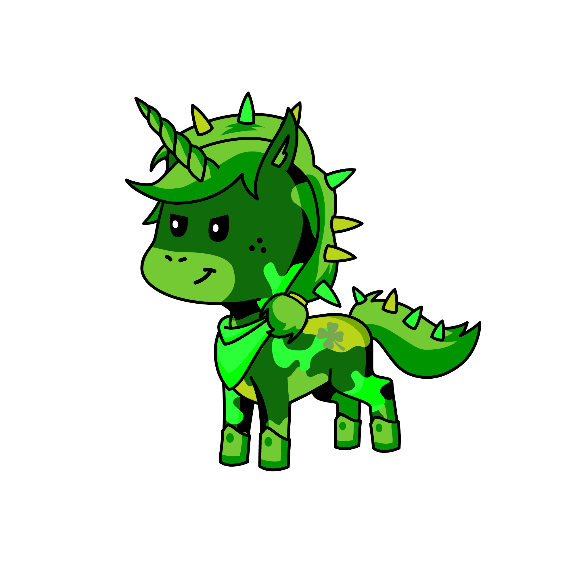 Forest Queen Antona, the unicorn