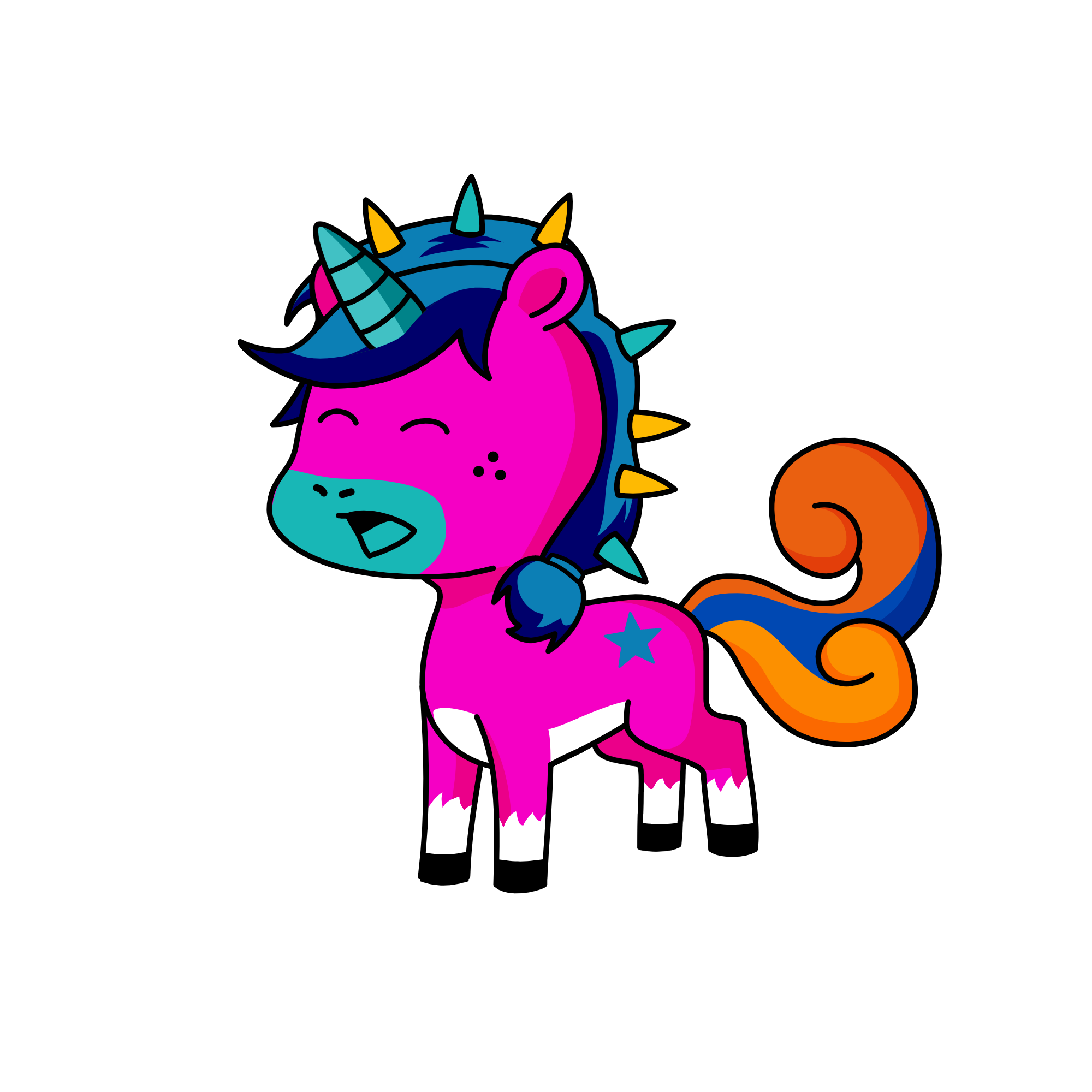 Who is it?, the unicorn