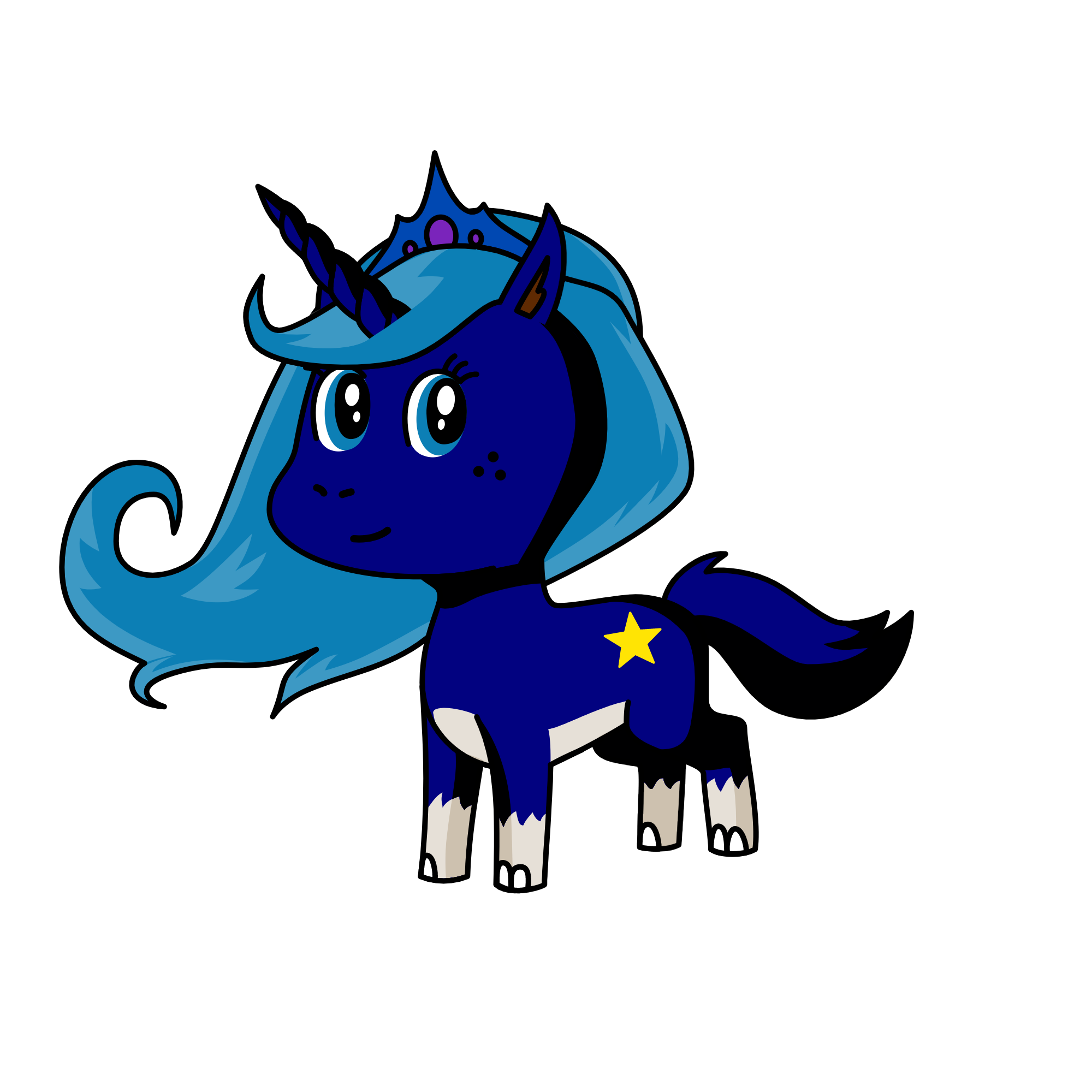 luna, the unicorn