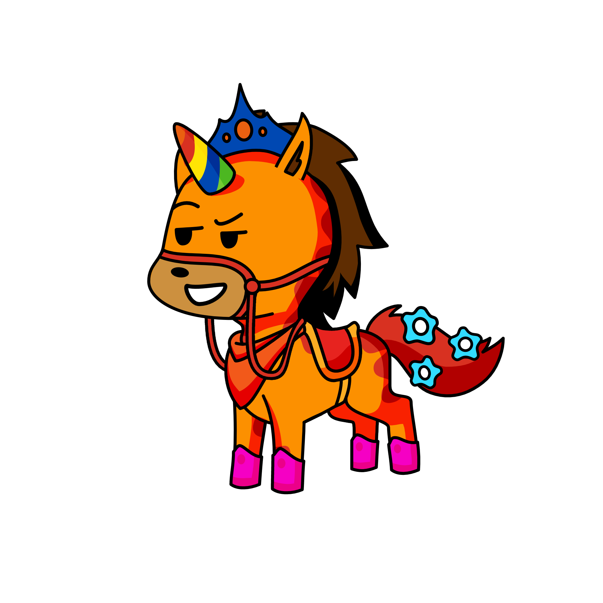 strong anael, the unicorn