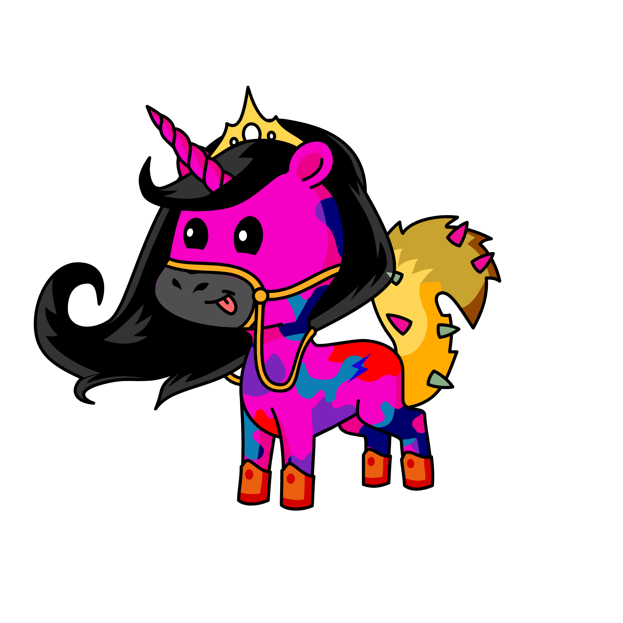 spirit mellier cheval, the unicorn