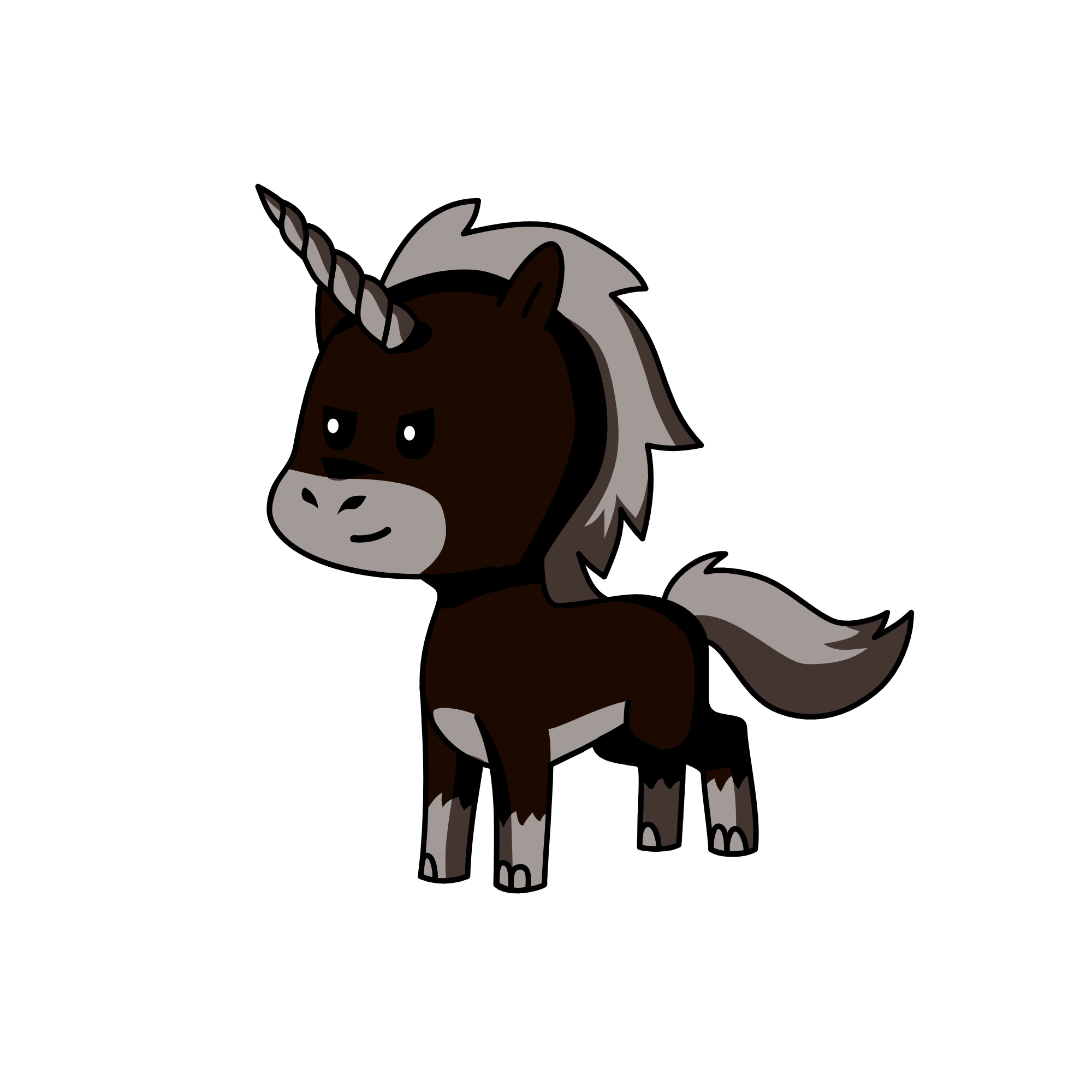 Bark Steed, the unicorn