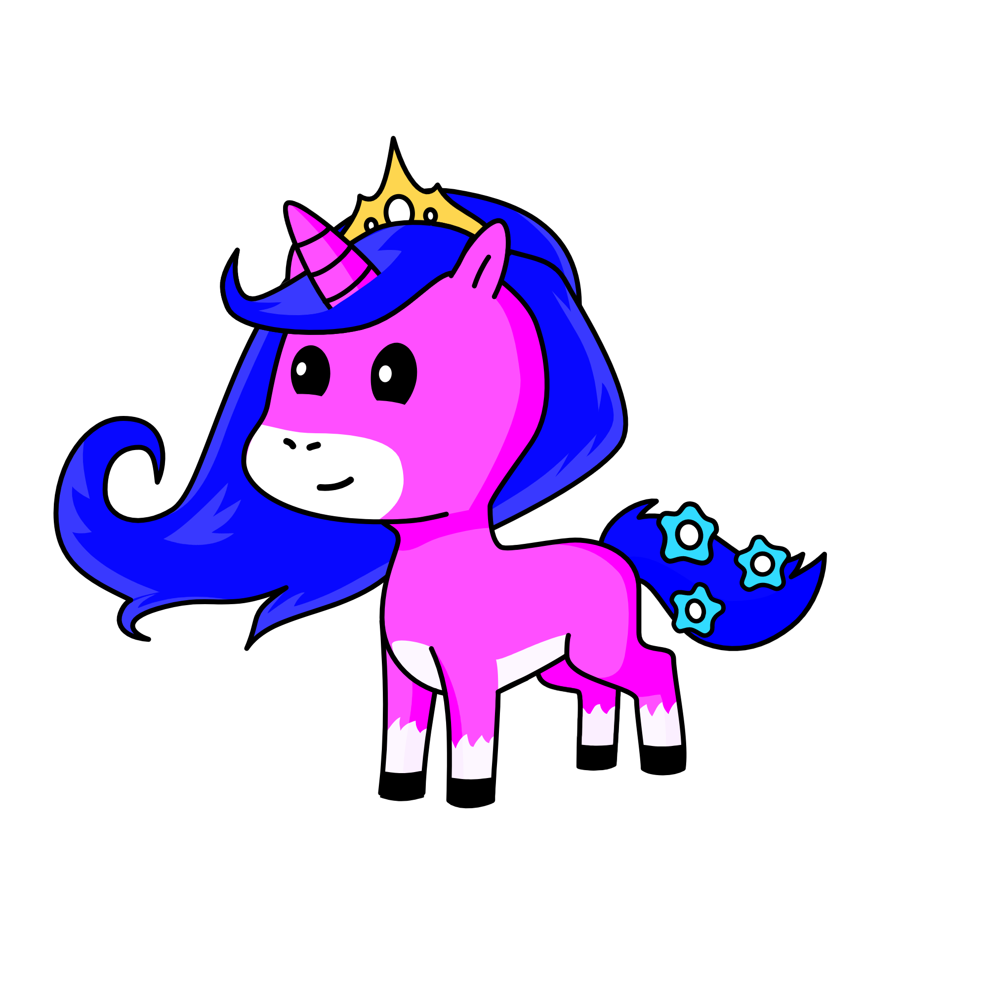Gabrielle, the unicorn