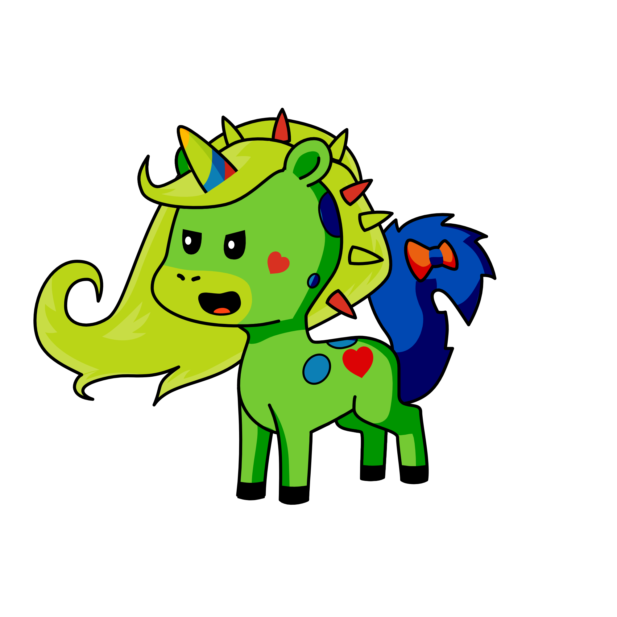 qen, the unicorn