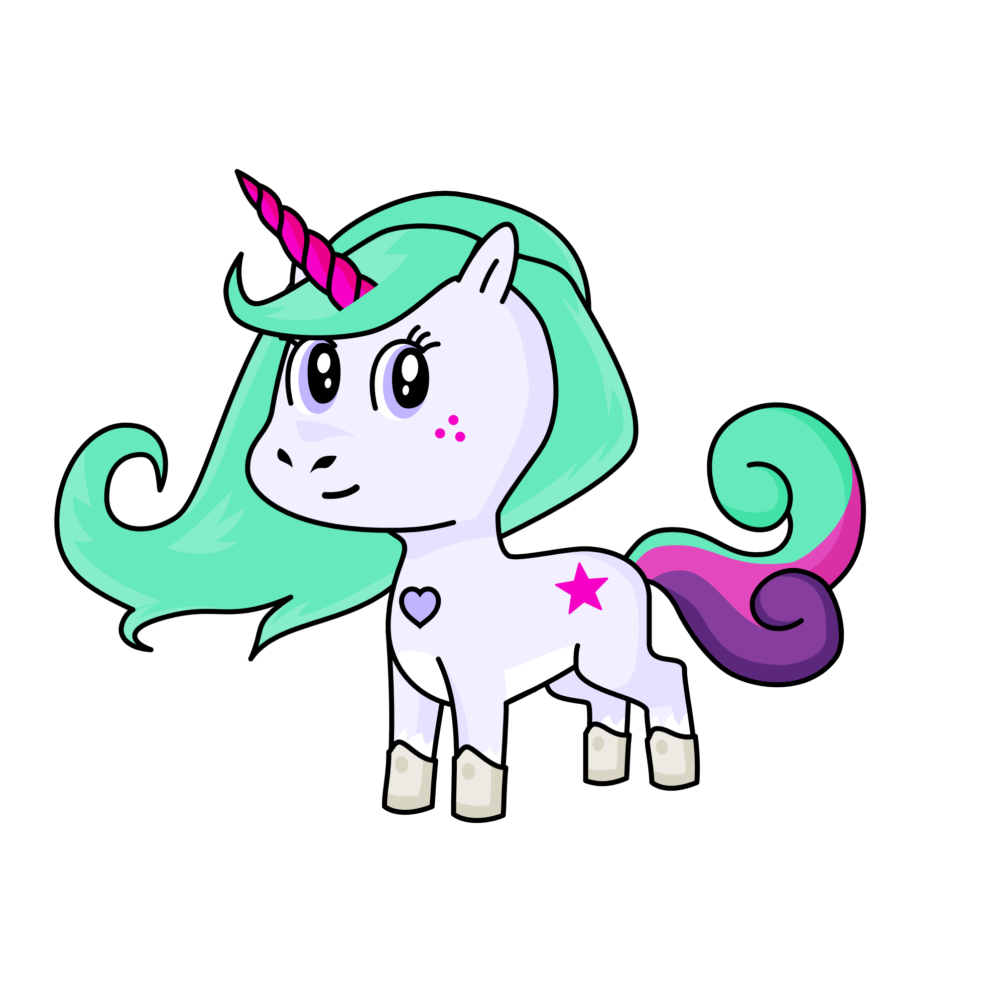 Celestia, the unicorn