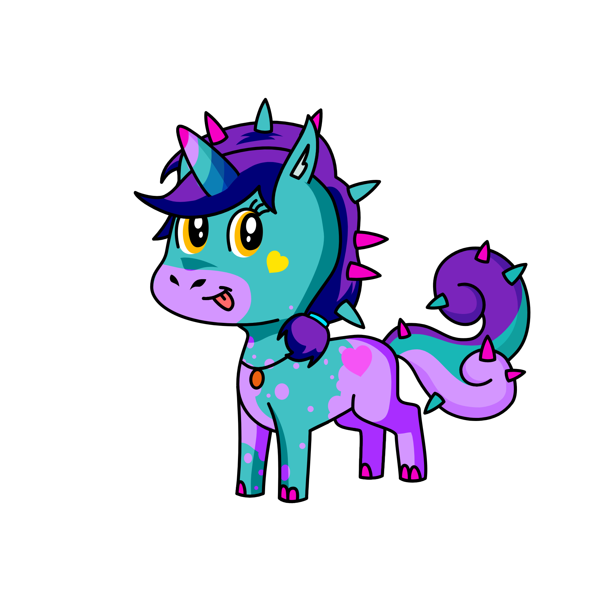 Flural, the unicorn