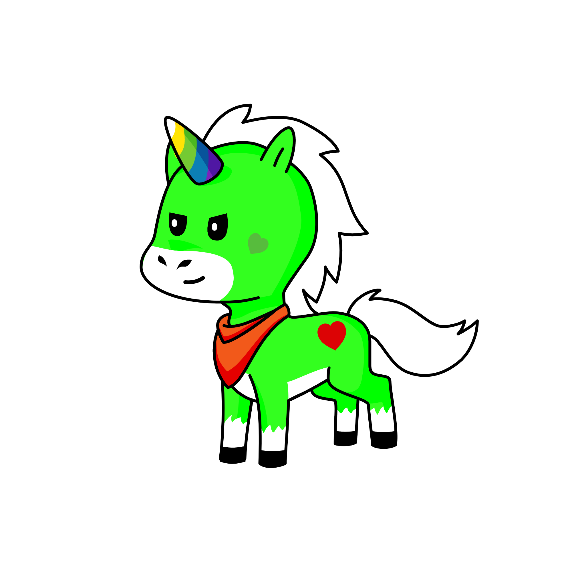 chicken, the unicorn