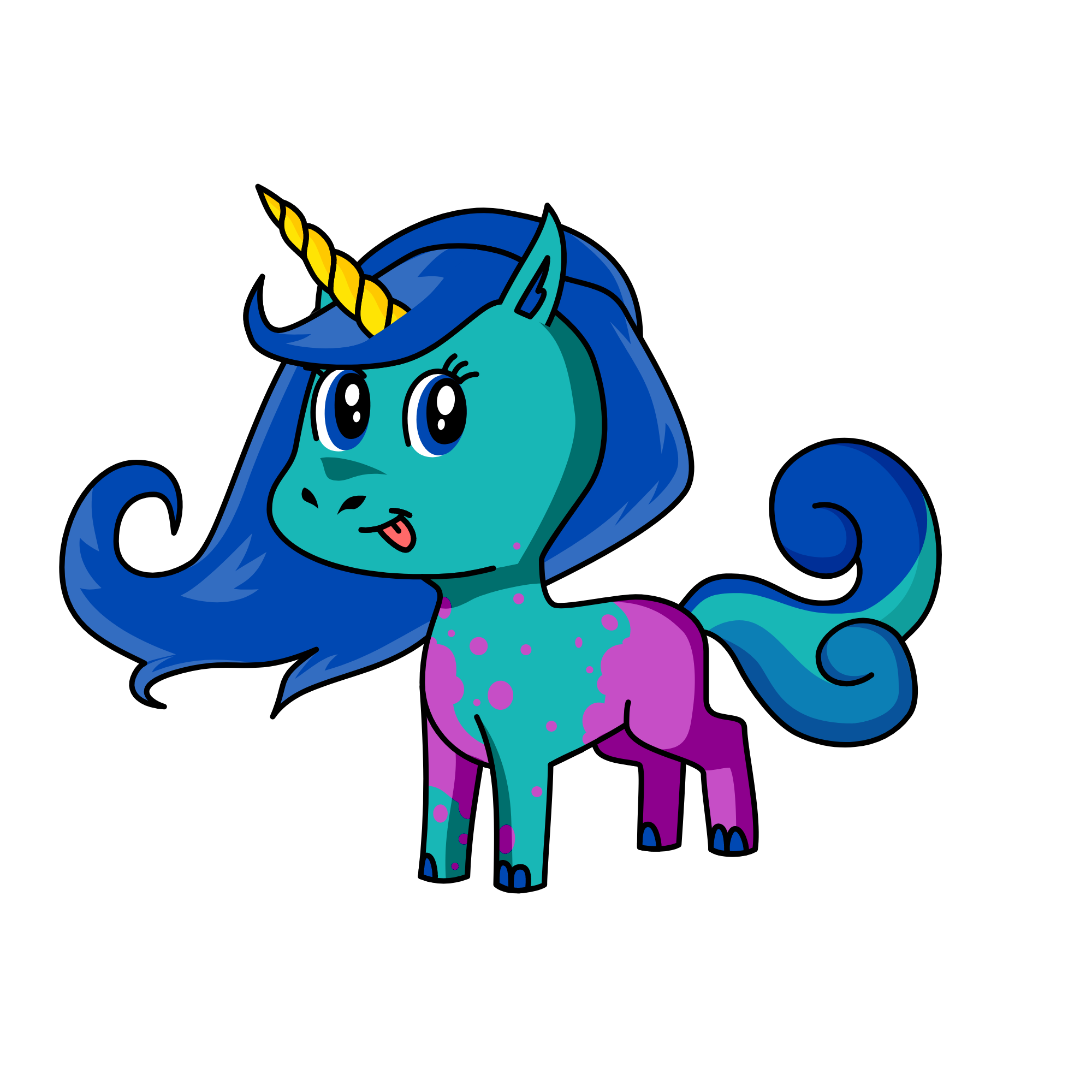 My name is Lisa, , the unicorn