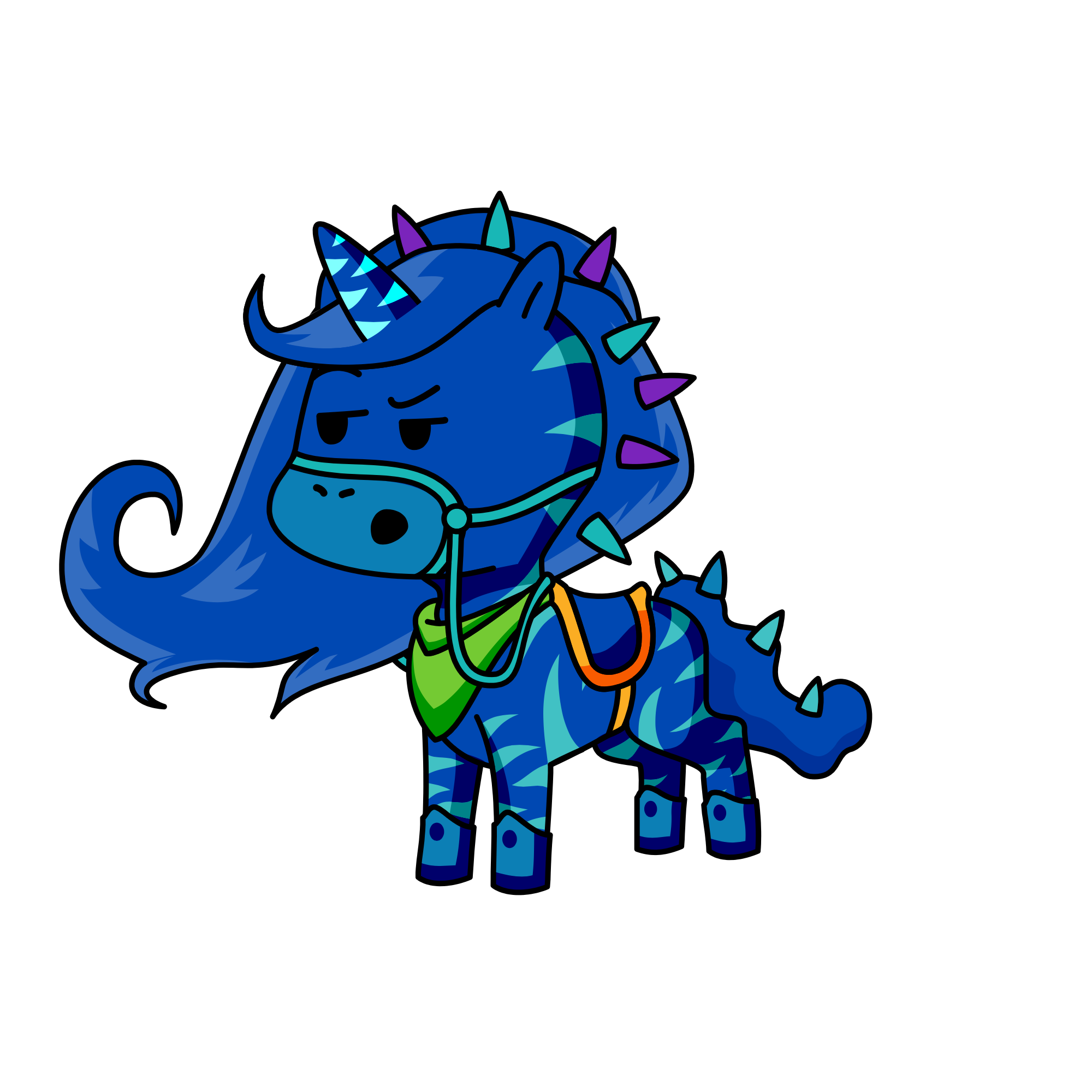 Luna, the unicorn