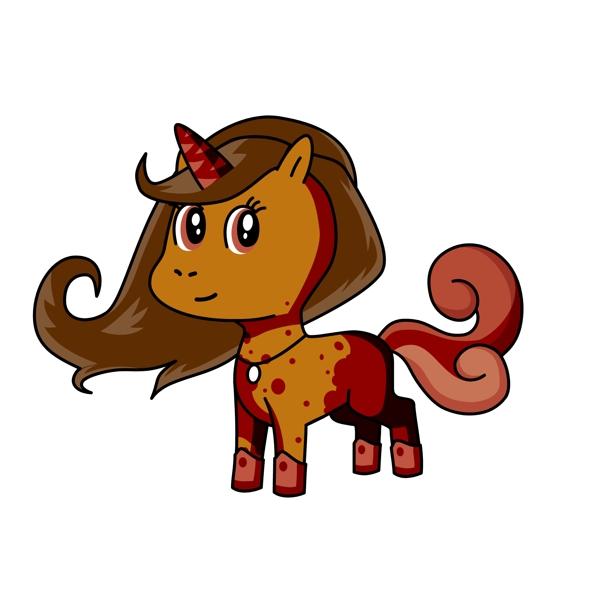 Słodka czekolada, the unicorn