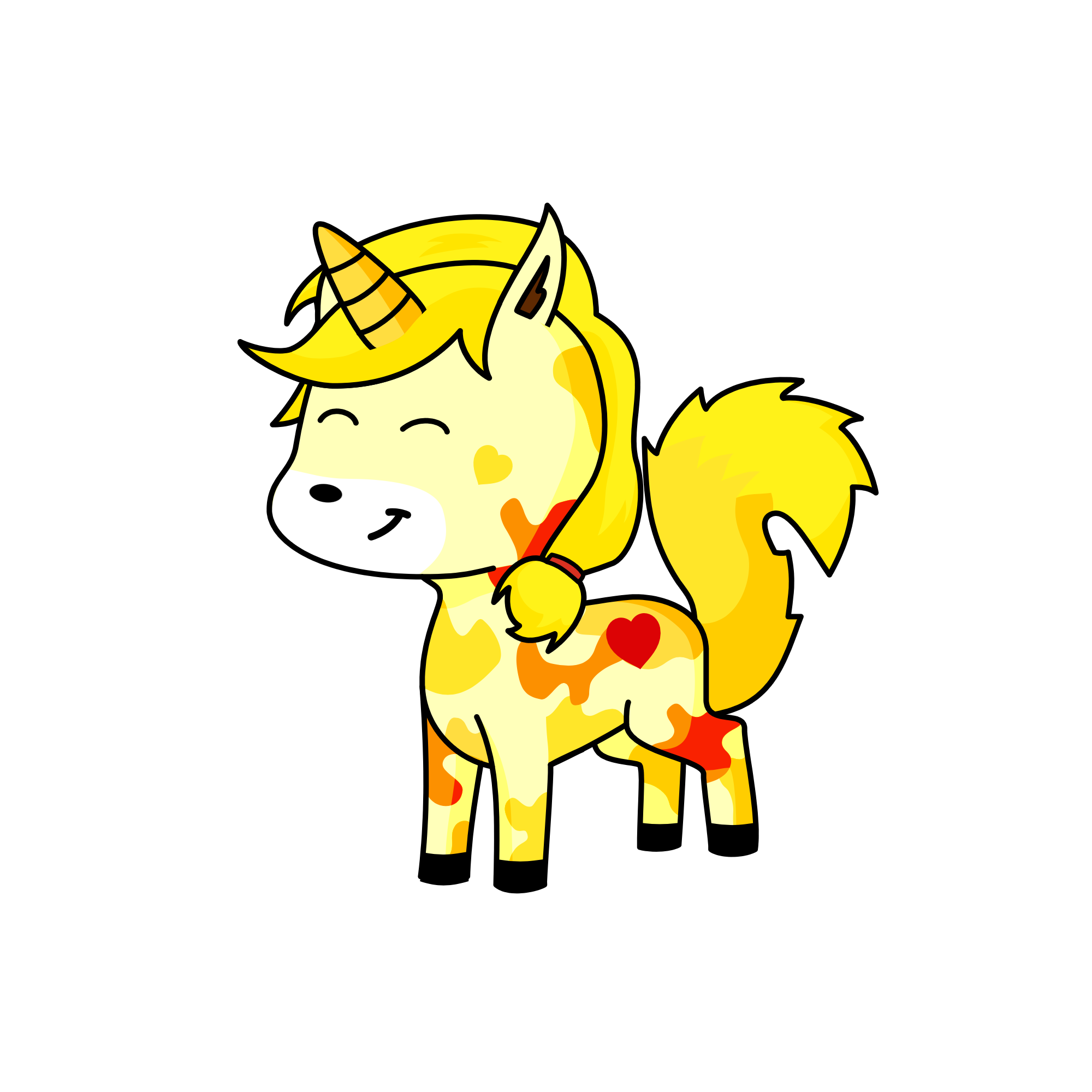 Meringue , the unicorn