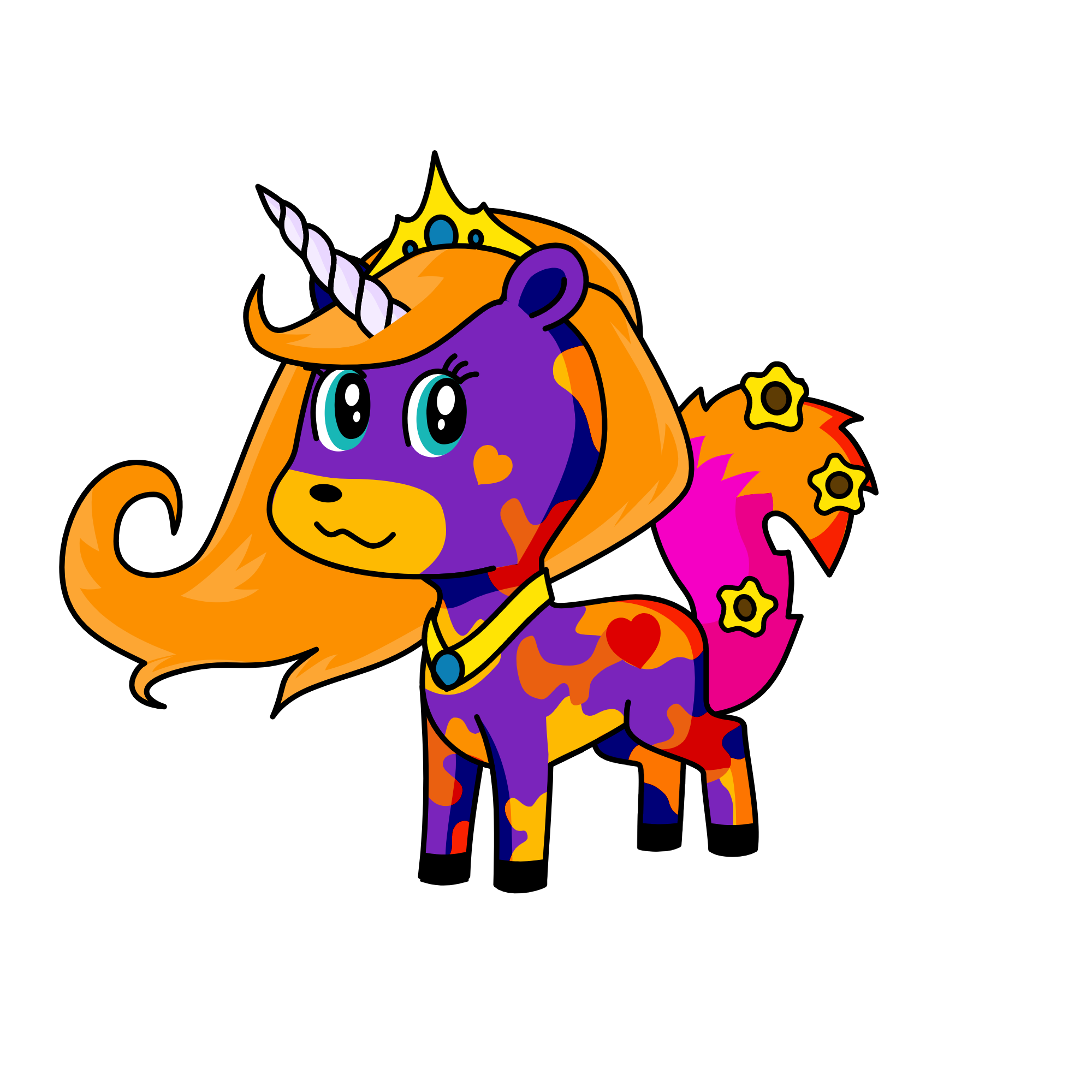 Luna, the unicorn