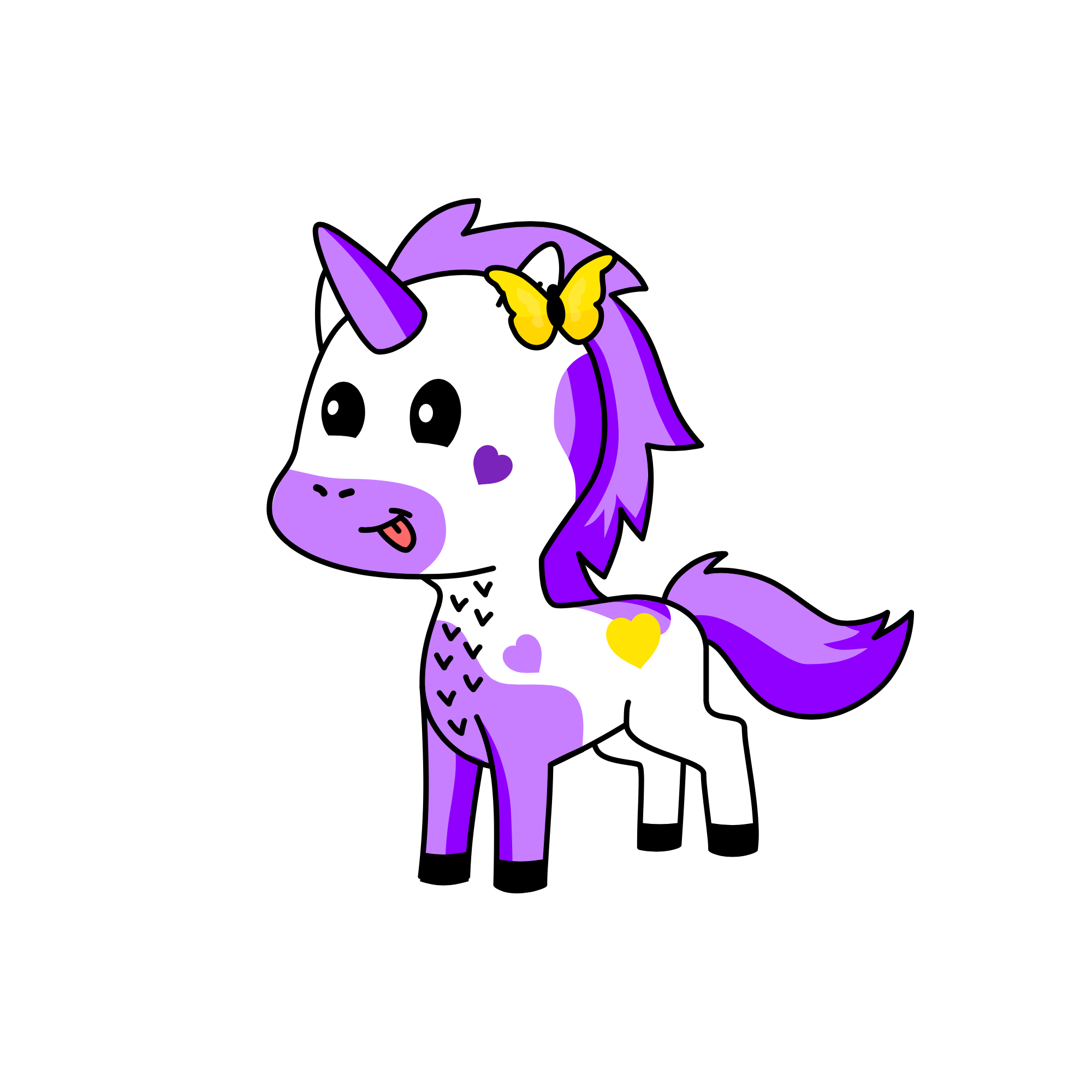 Penelope, the unicorn