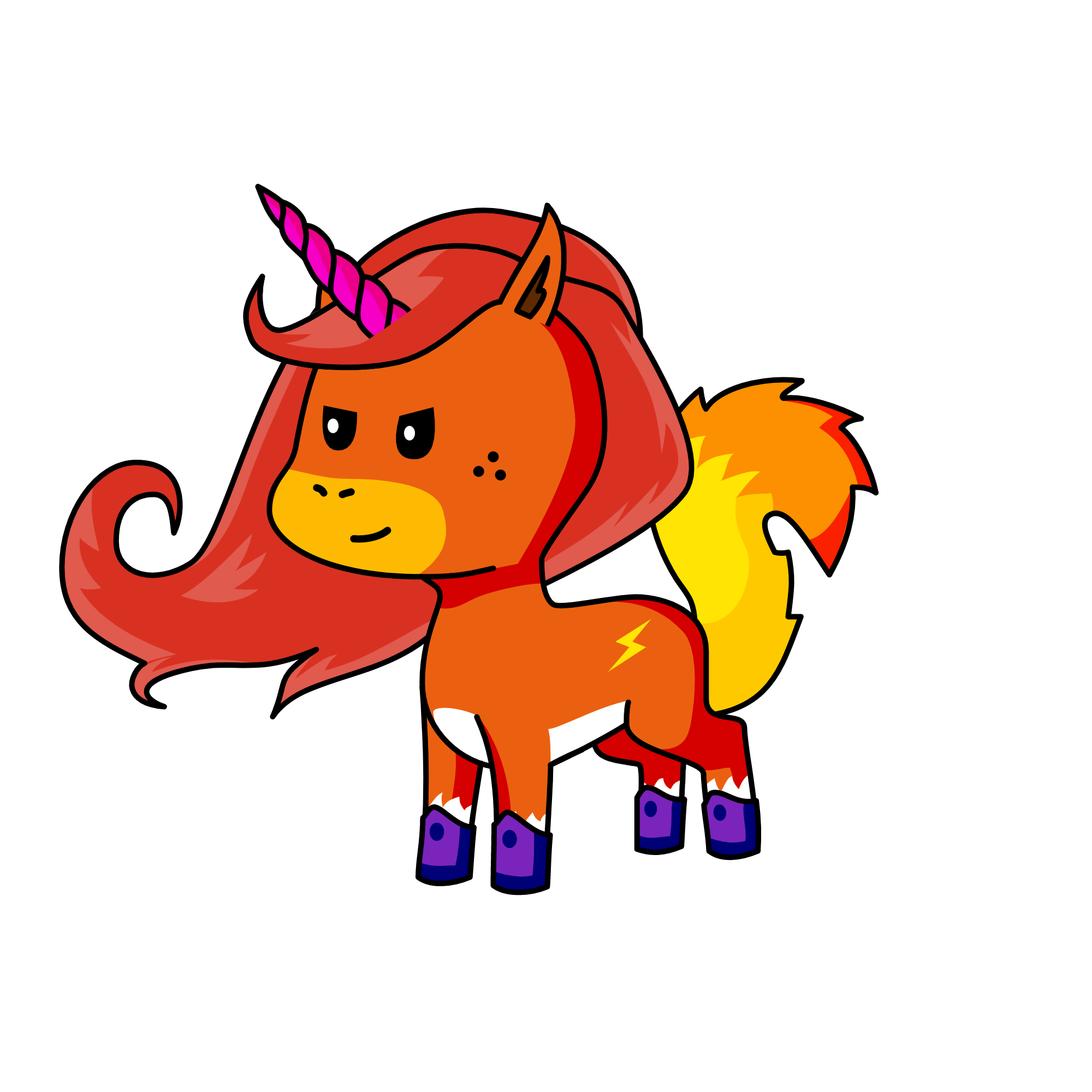 Free , the unicorn