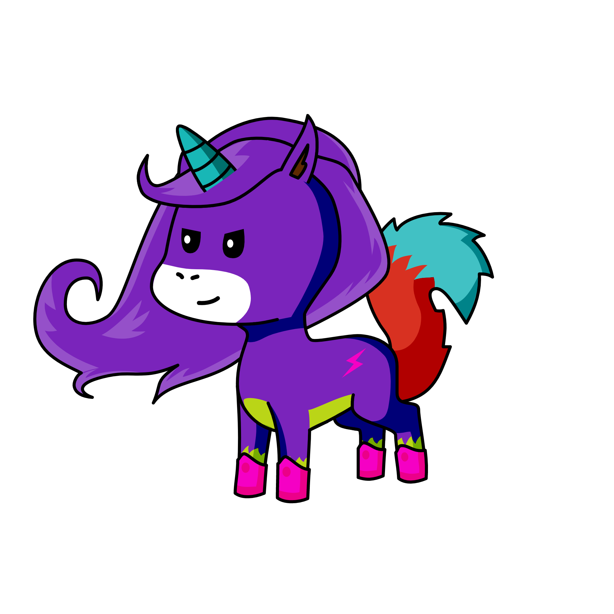 Free , the unicorn