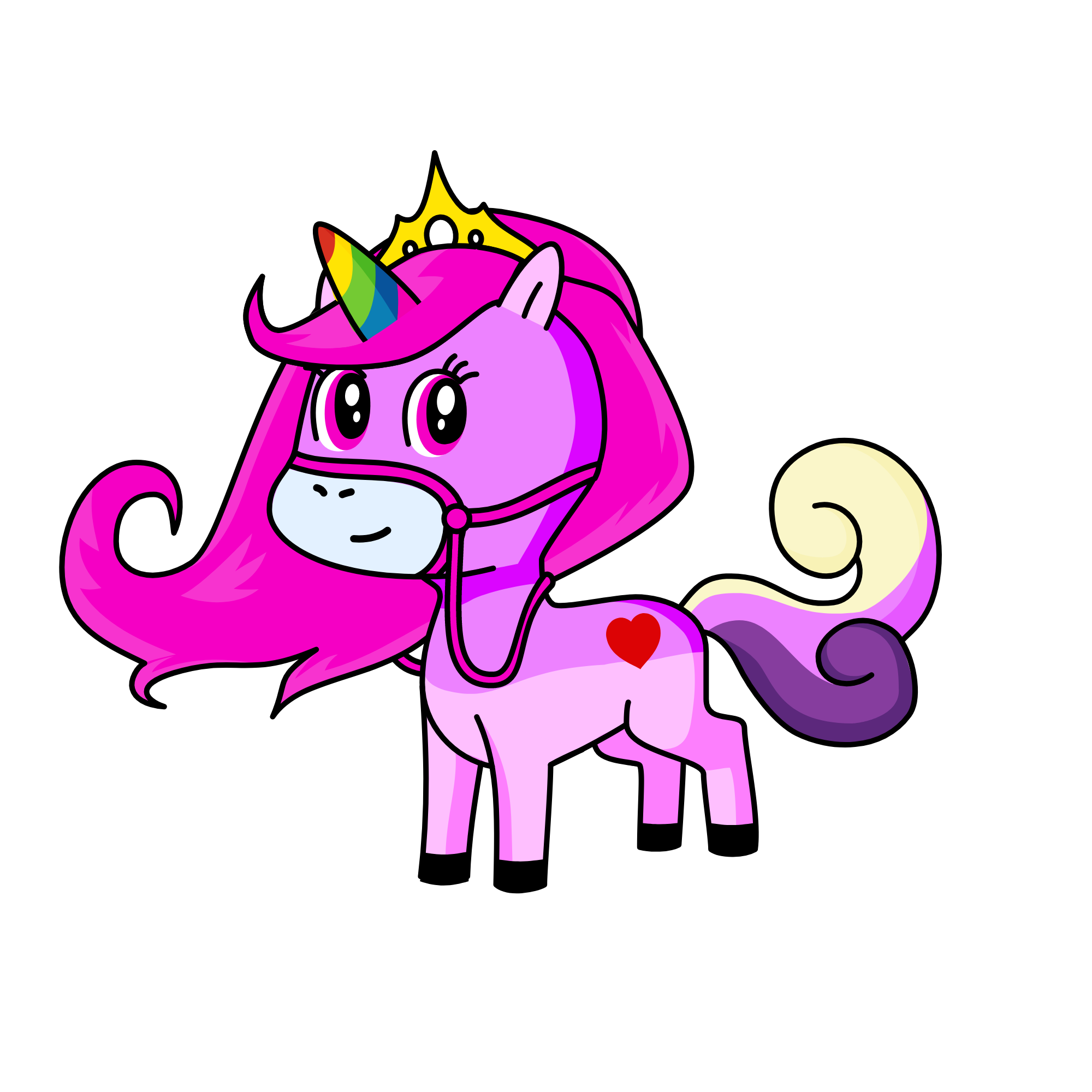 Heydi, the unicorn