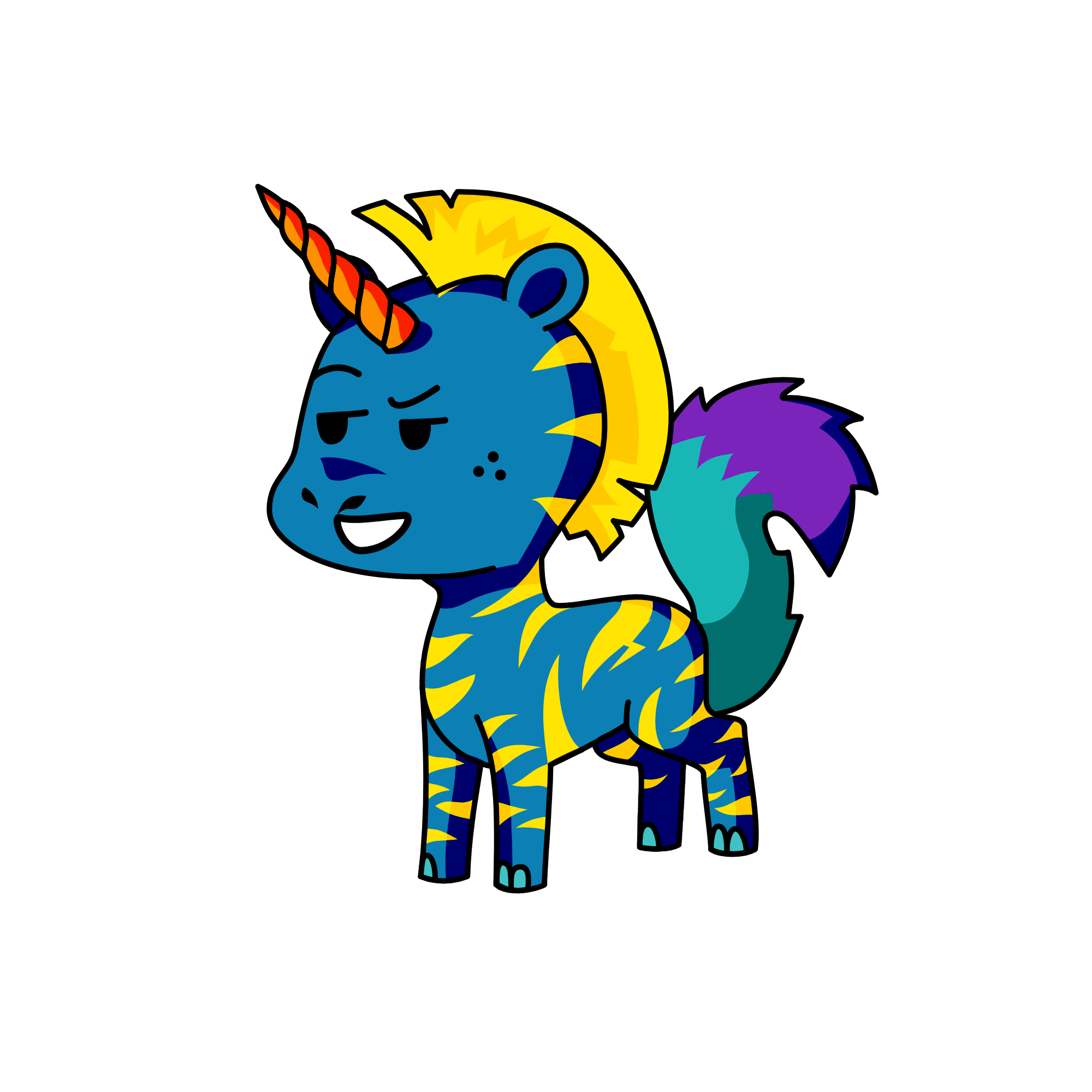 stripes, the unicorn