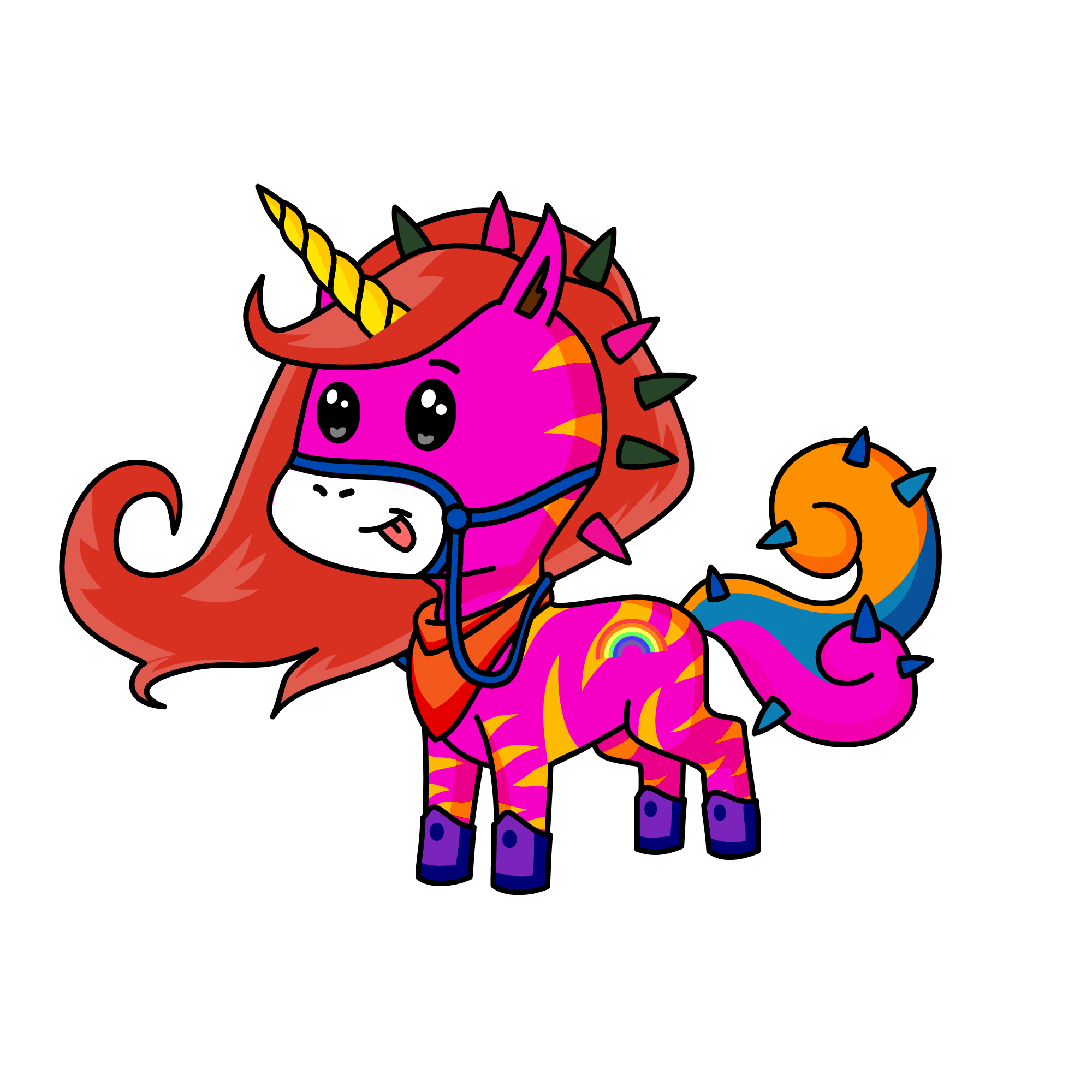 my name jeff, the unicorn