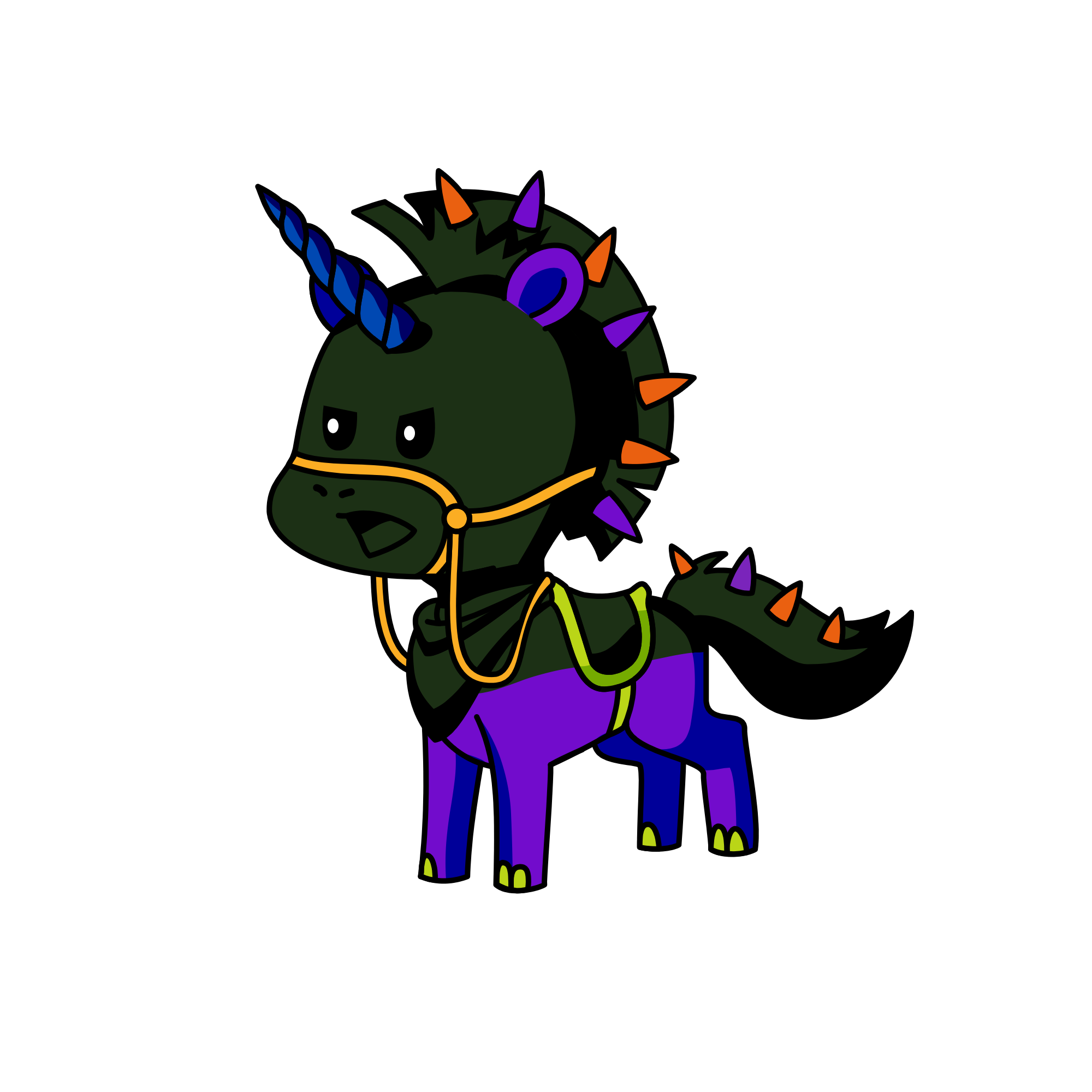 P, the unicorn