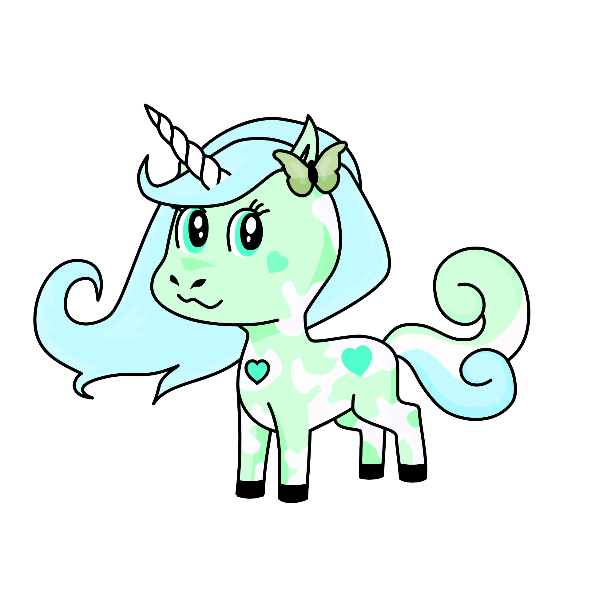 Mint Rush, the unicorn