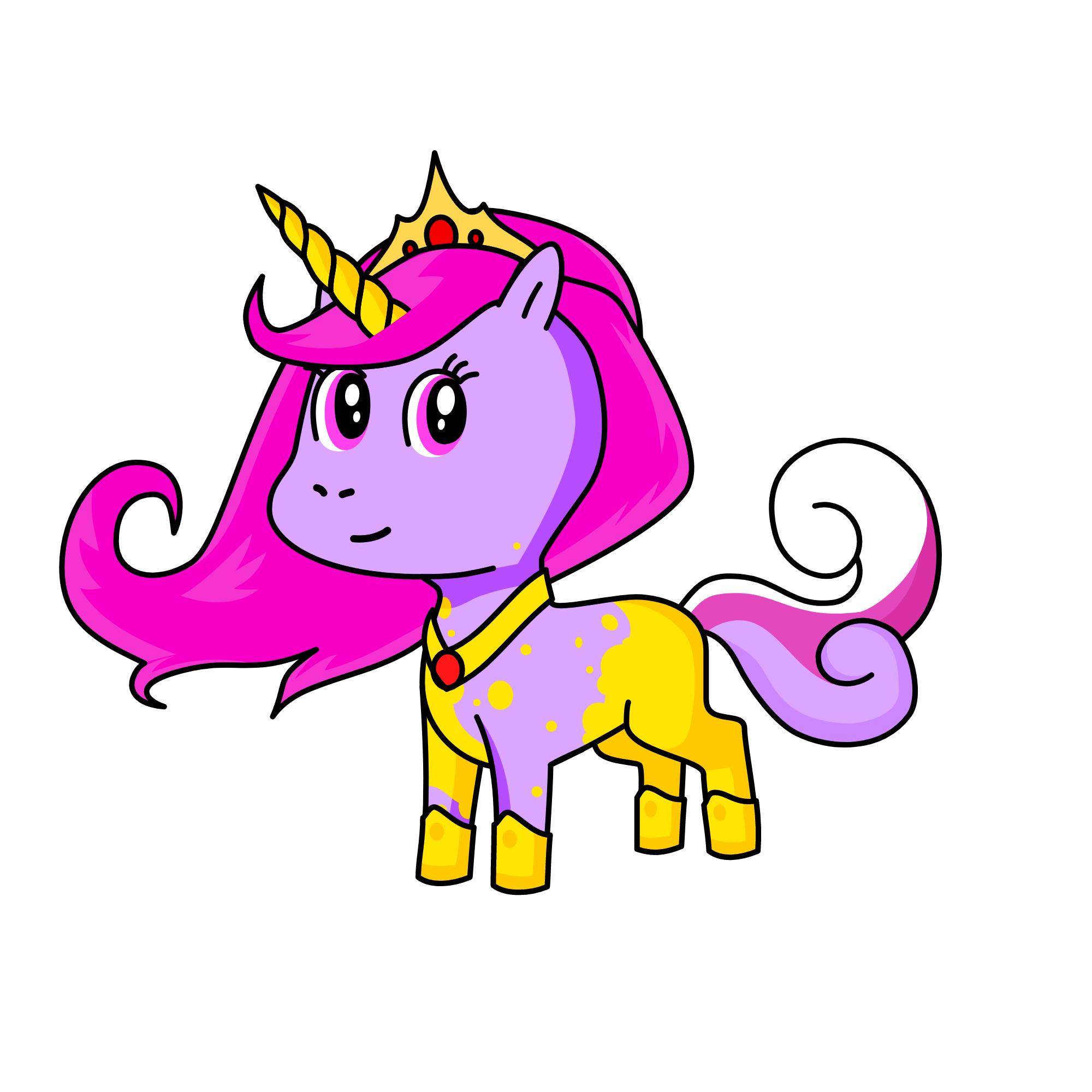 goldie, the unicorn