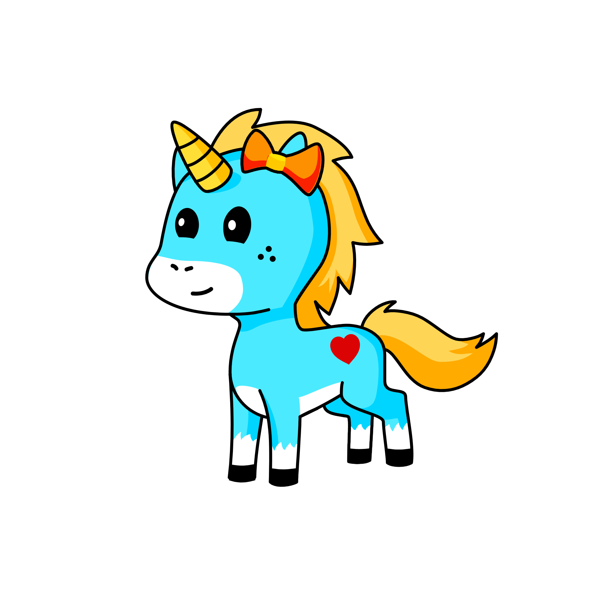 wave, the unicorn