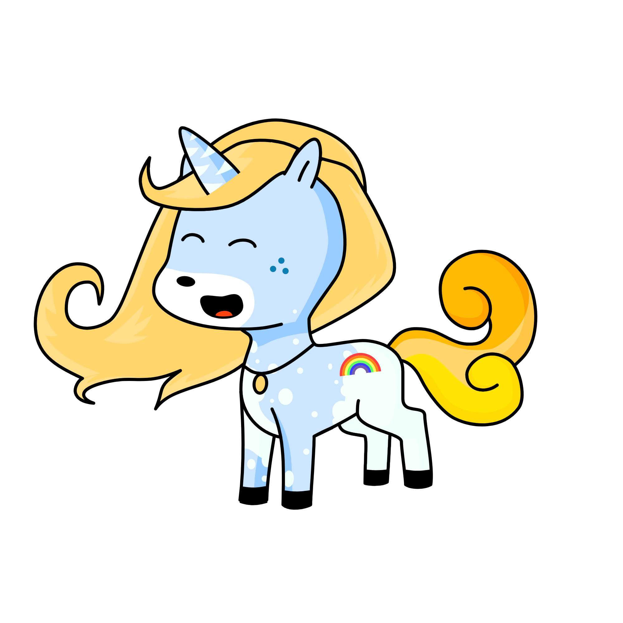Skye, the unicorn
