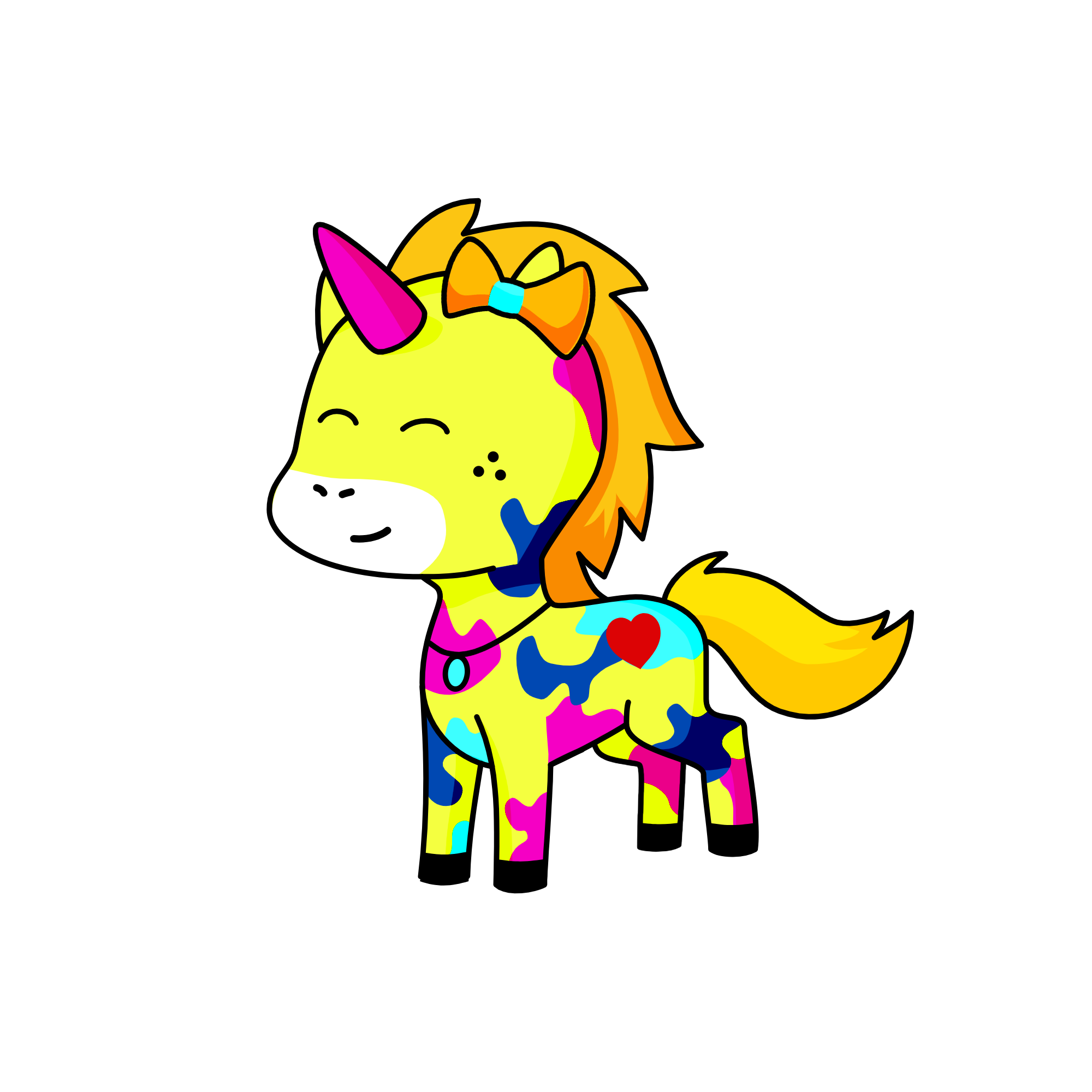 lucky, the unicorn