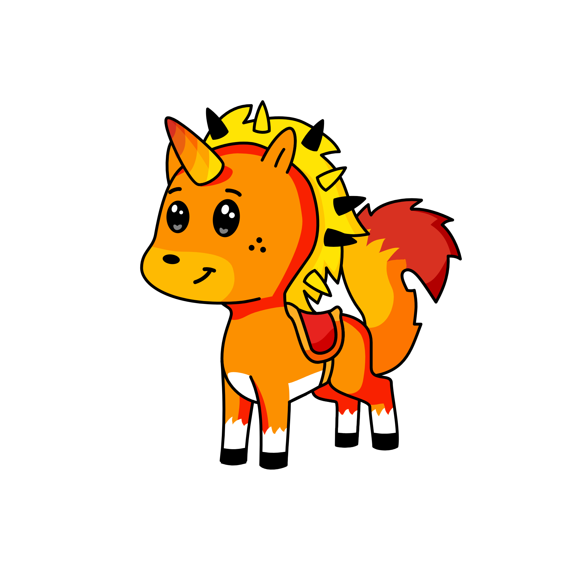 fire, the unicorn
