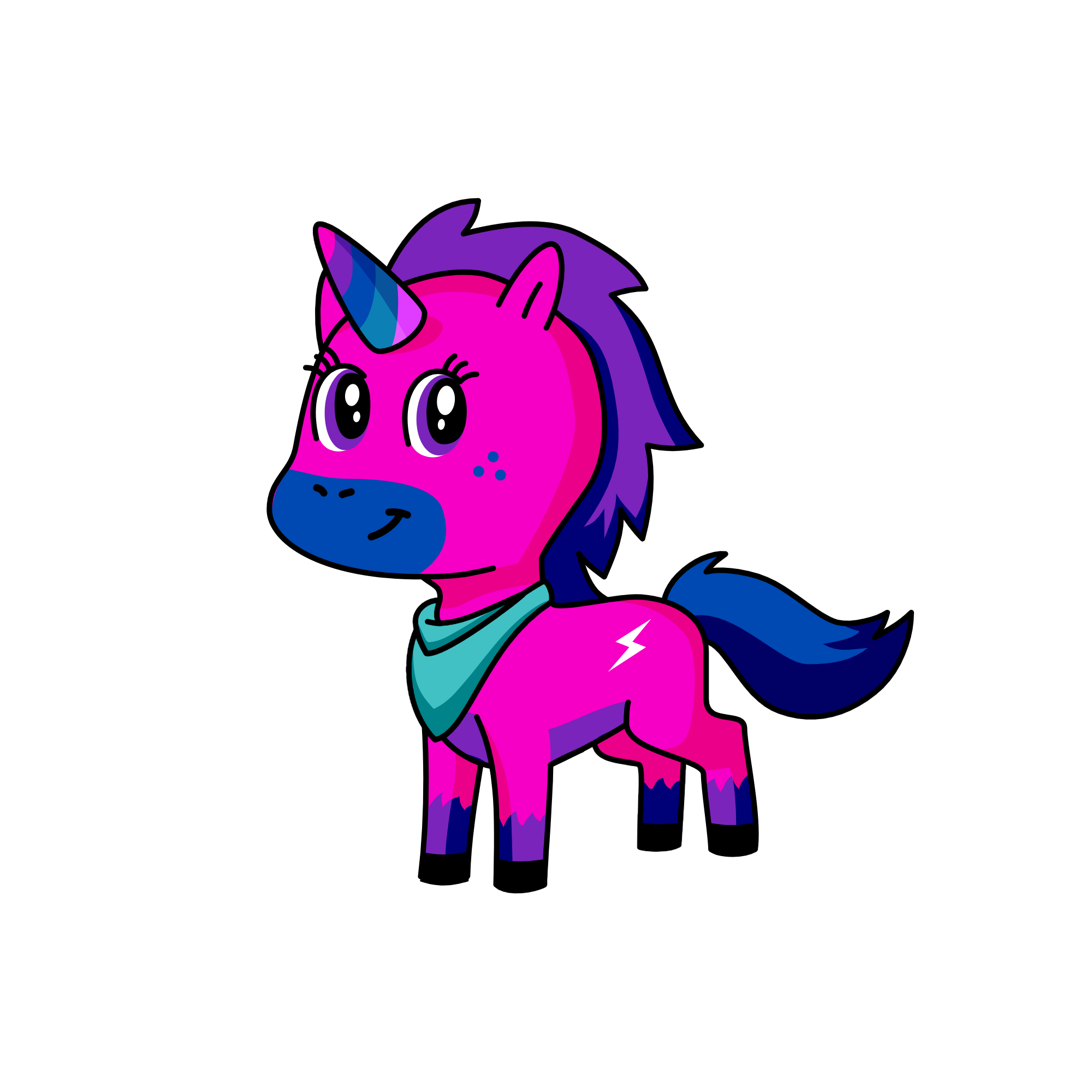 galaxy, the unicorn
