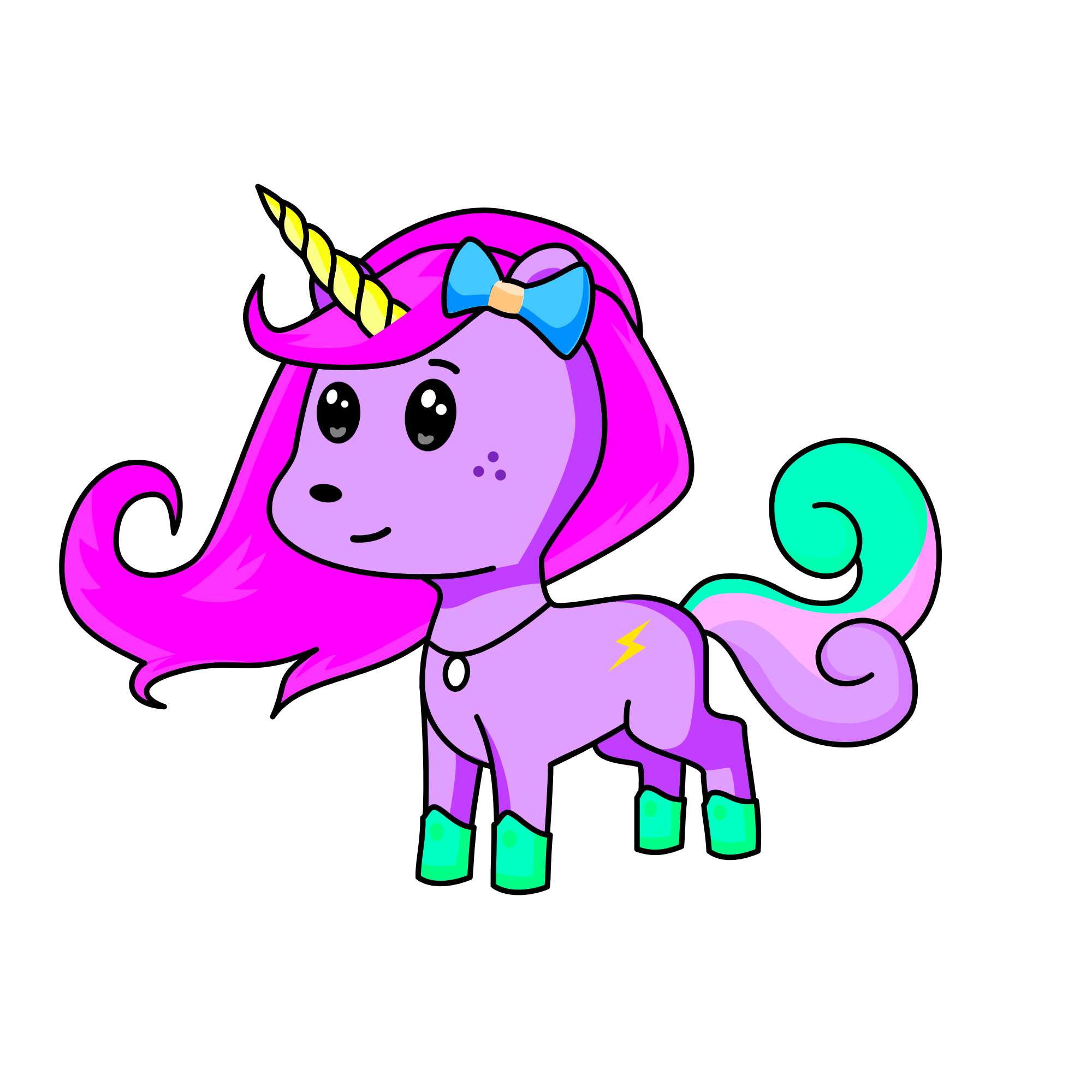 Poppy, the unicorn