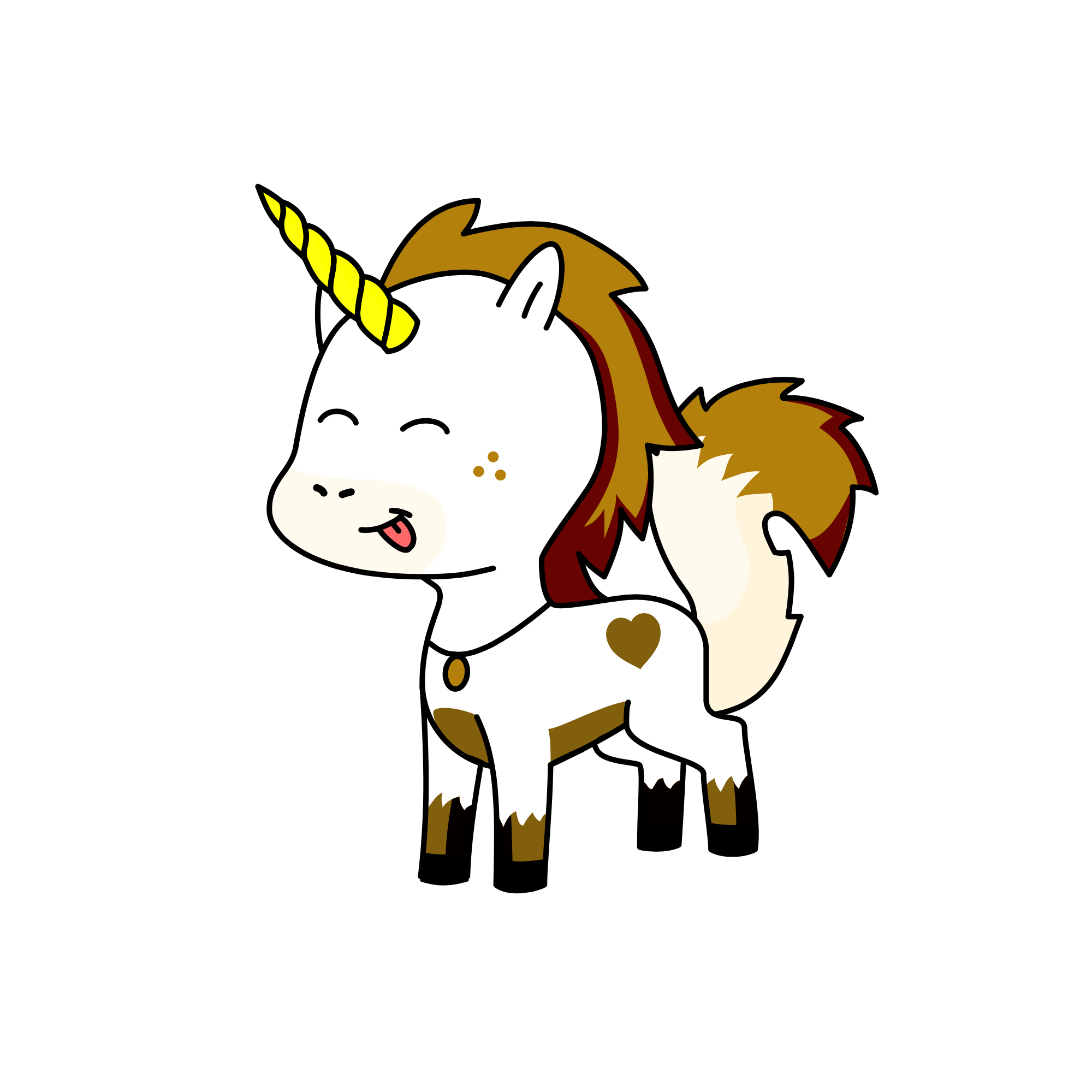 fox, the unicorn