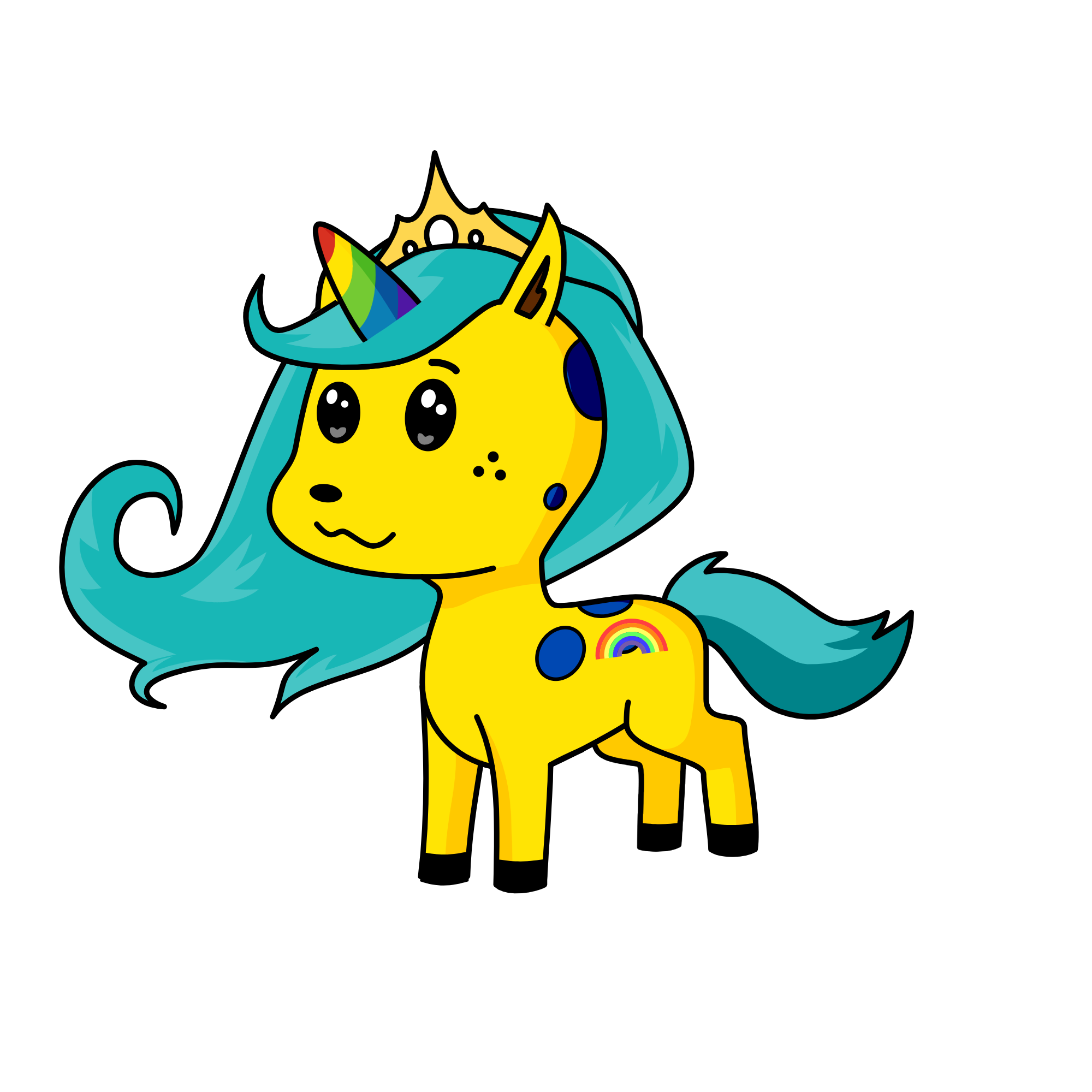 sparkles, the unicorn