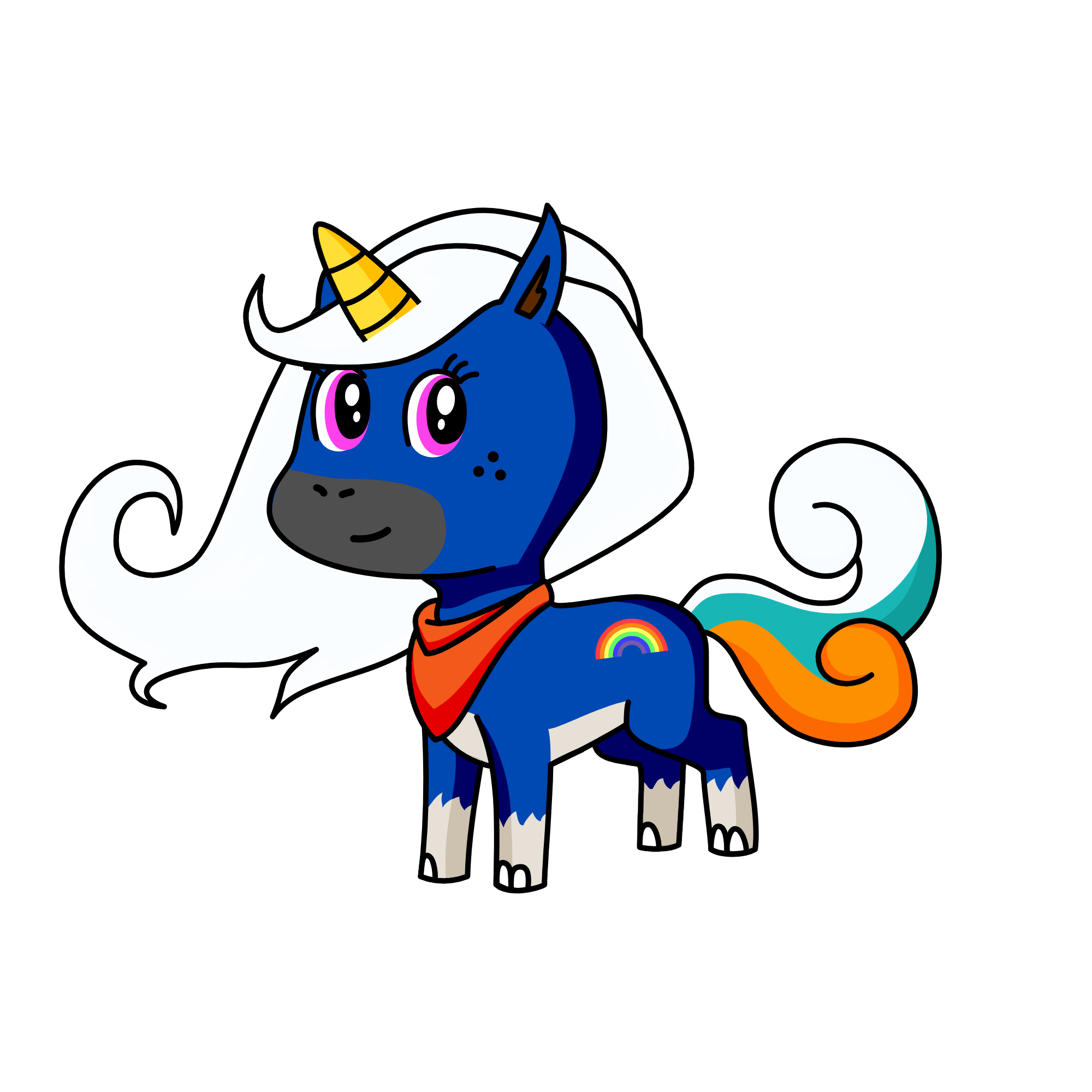 dashy, the unicorn