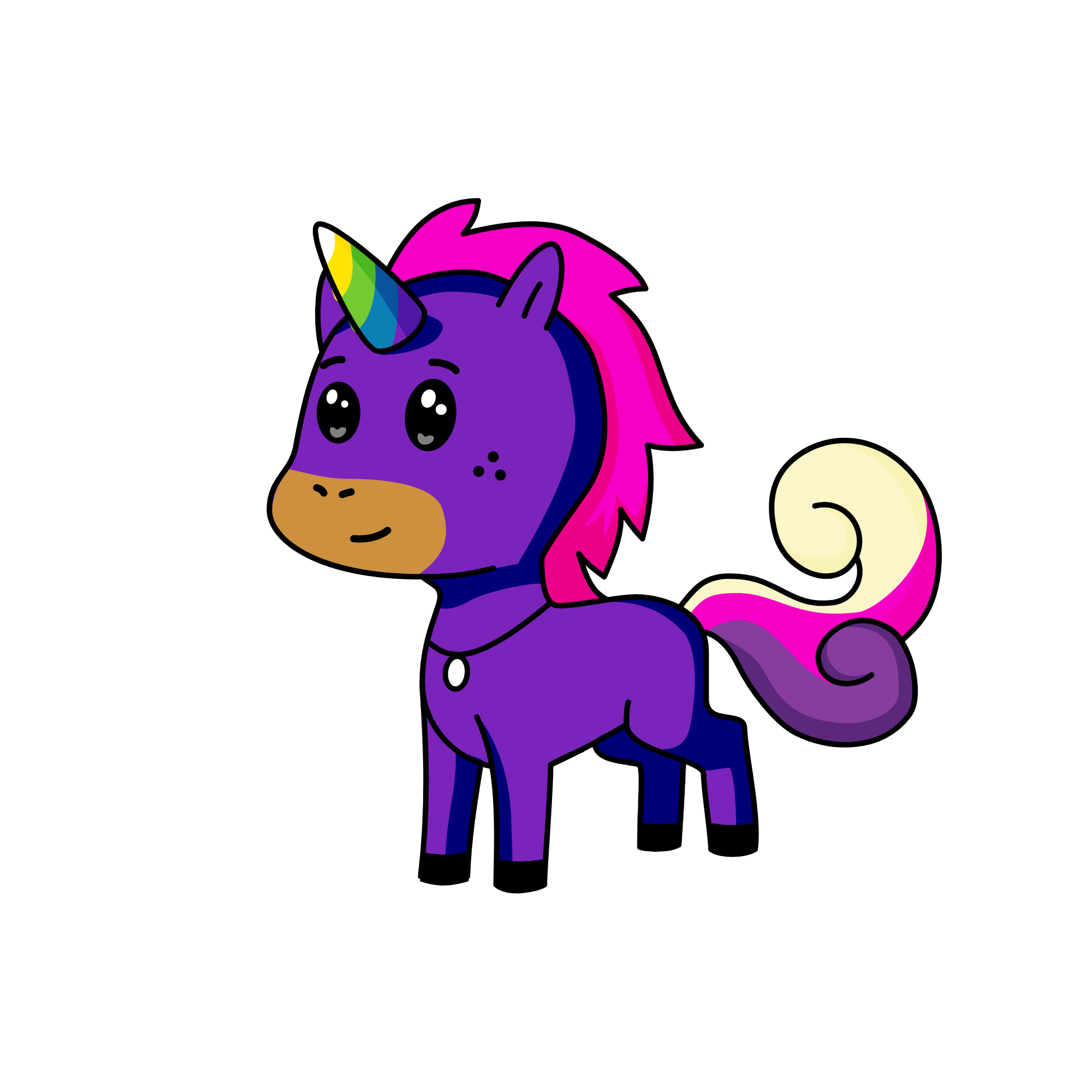 cupcake, the unicorn