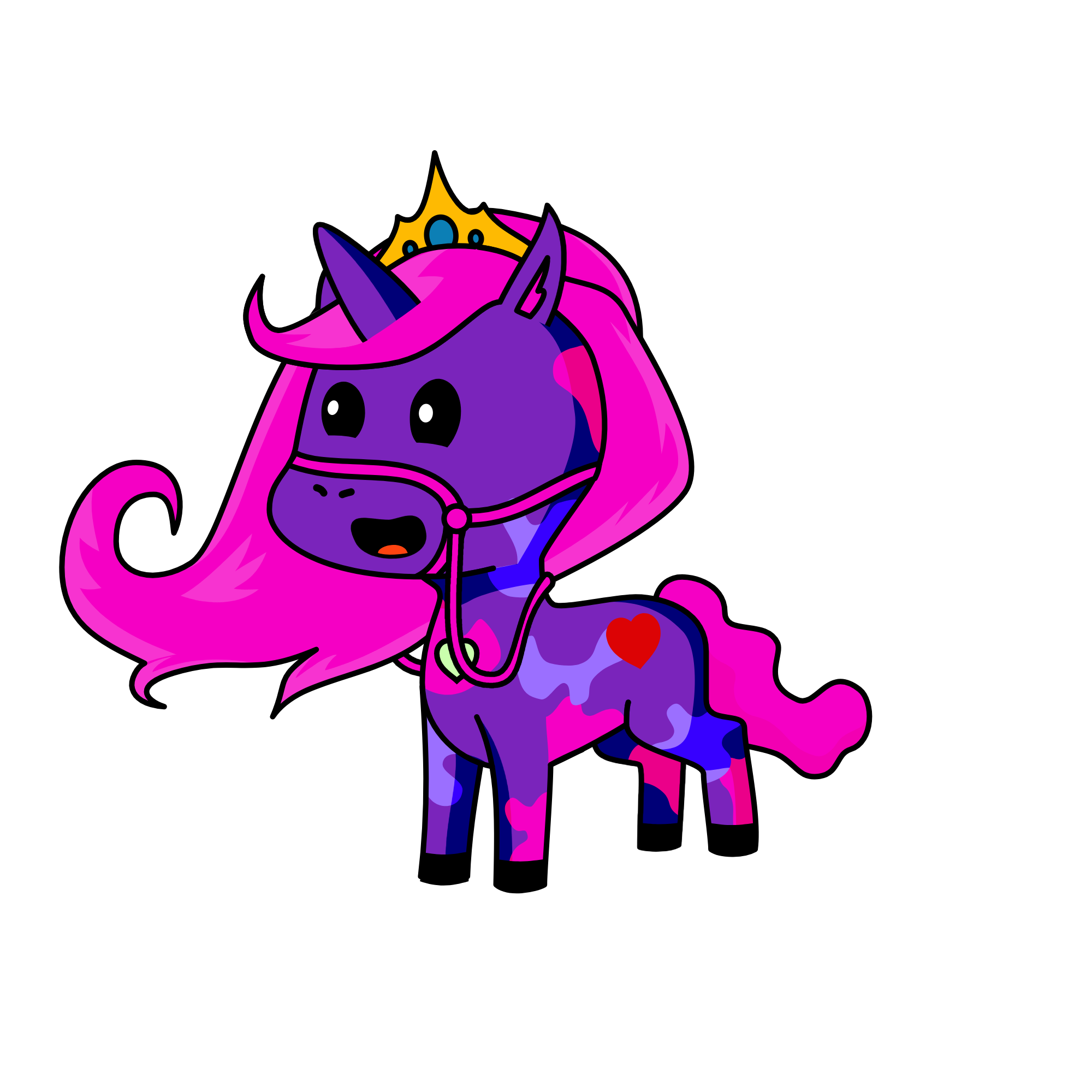moon, the unicorn