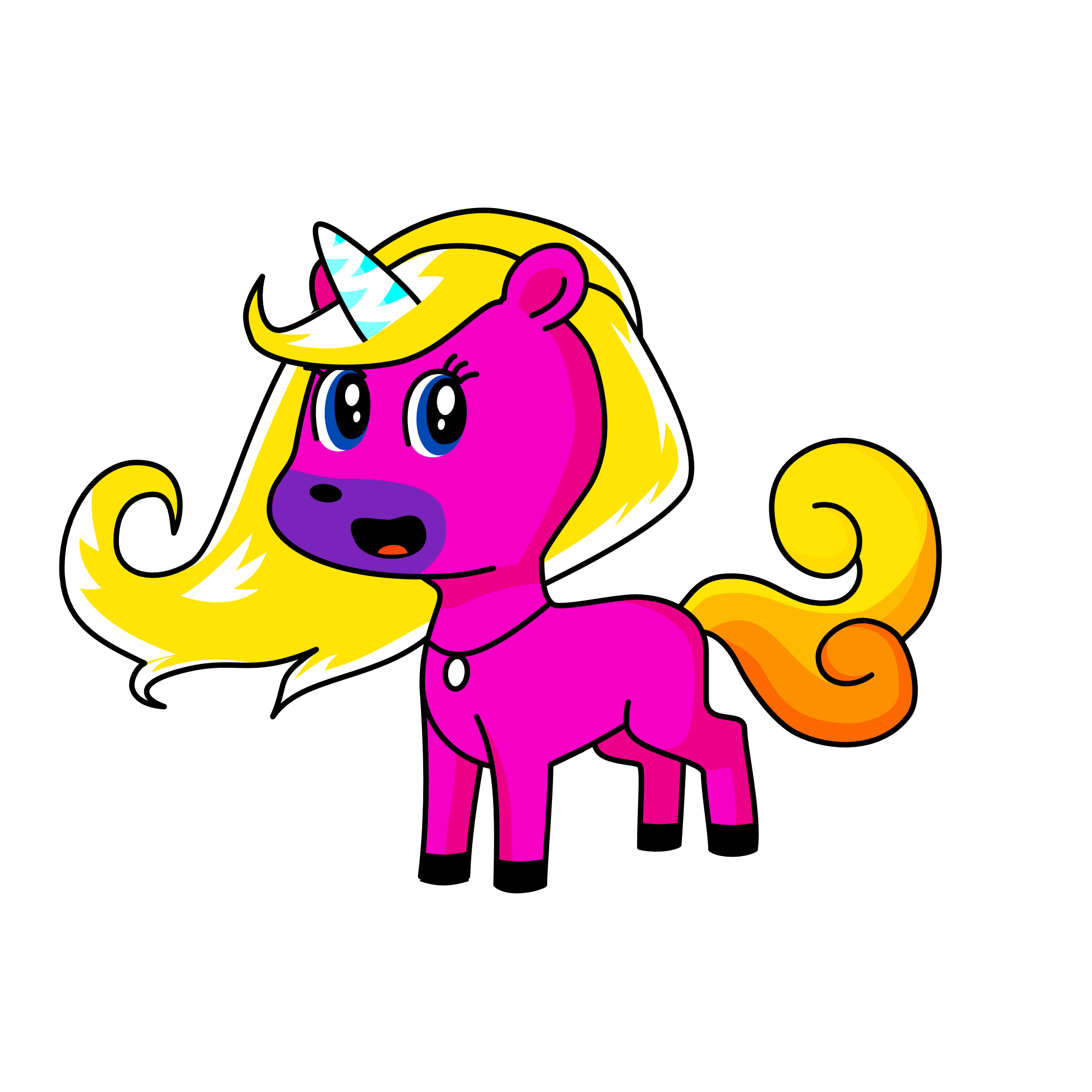 New, the unicorn