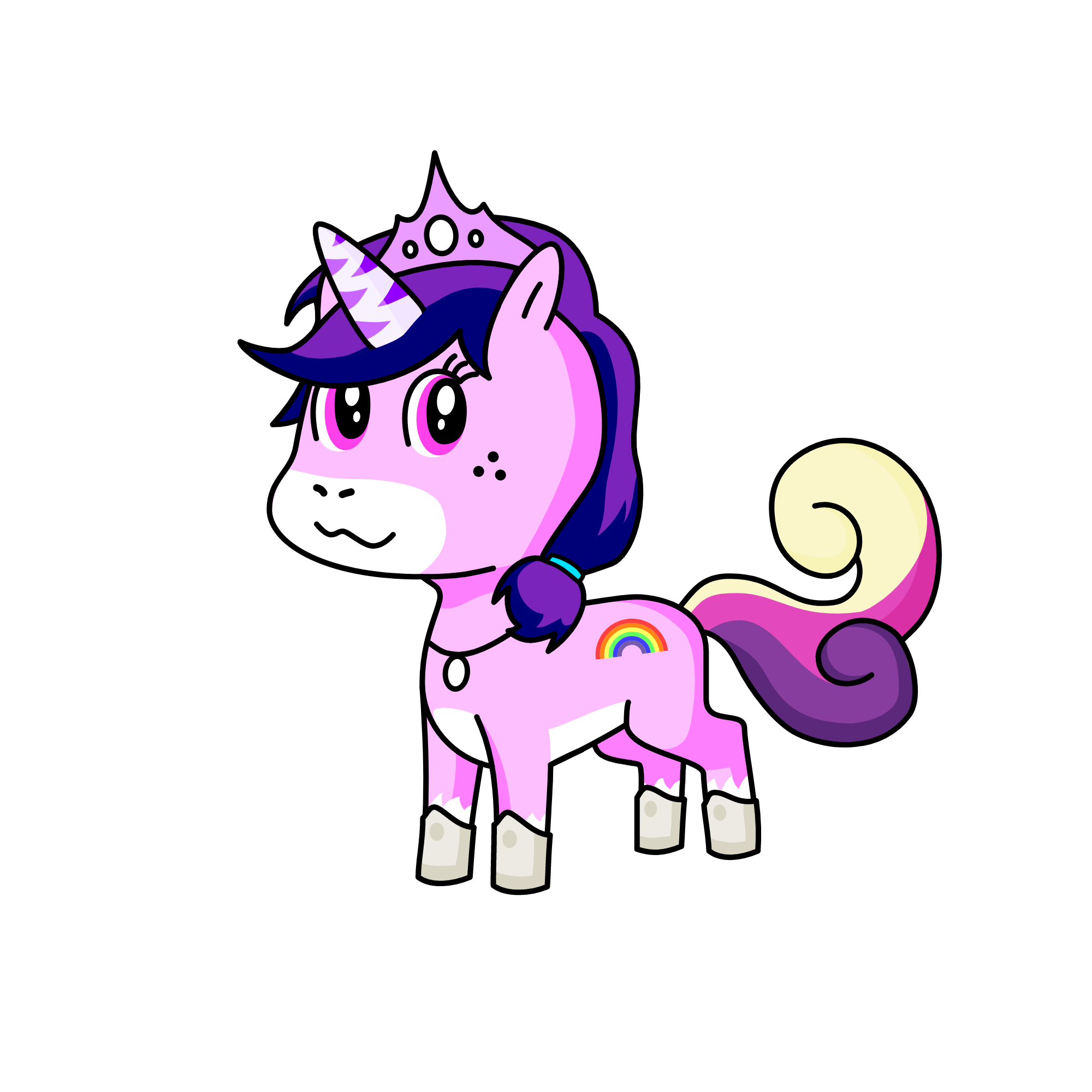 bubble gum, the unicorn