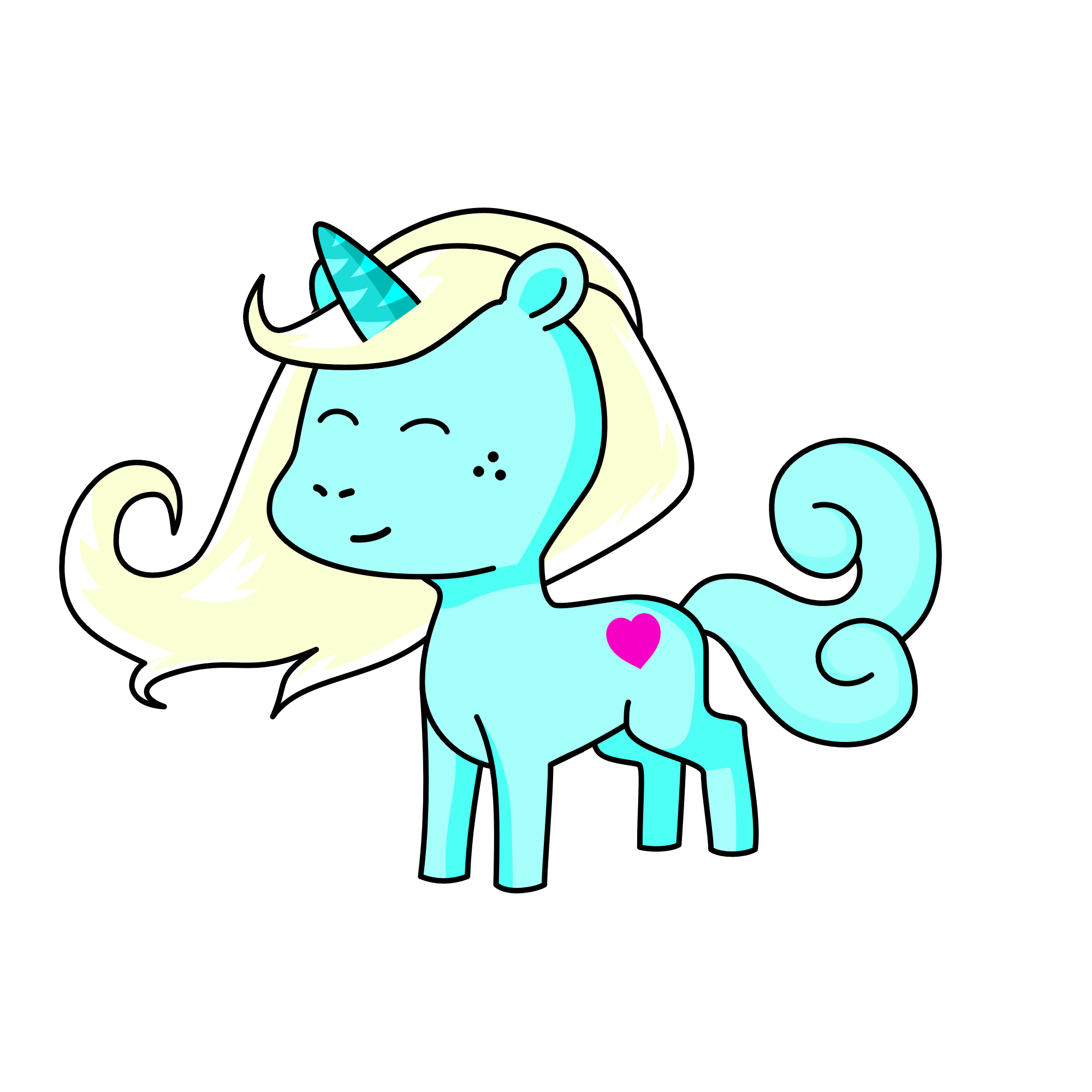 Elsa, the unicorn