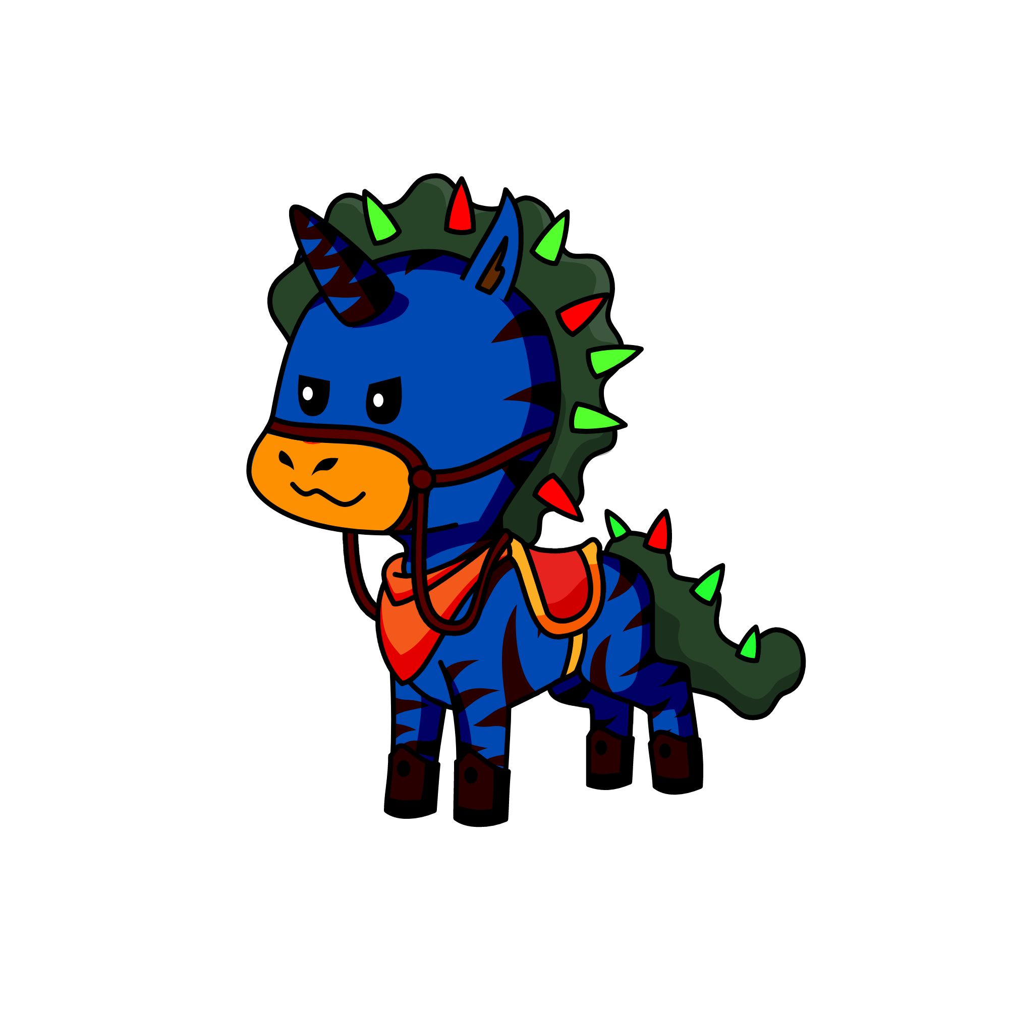 Douz, the unicorn
