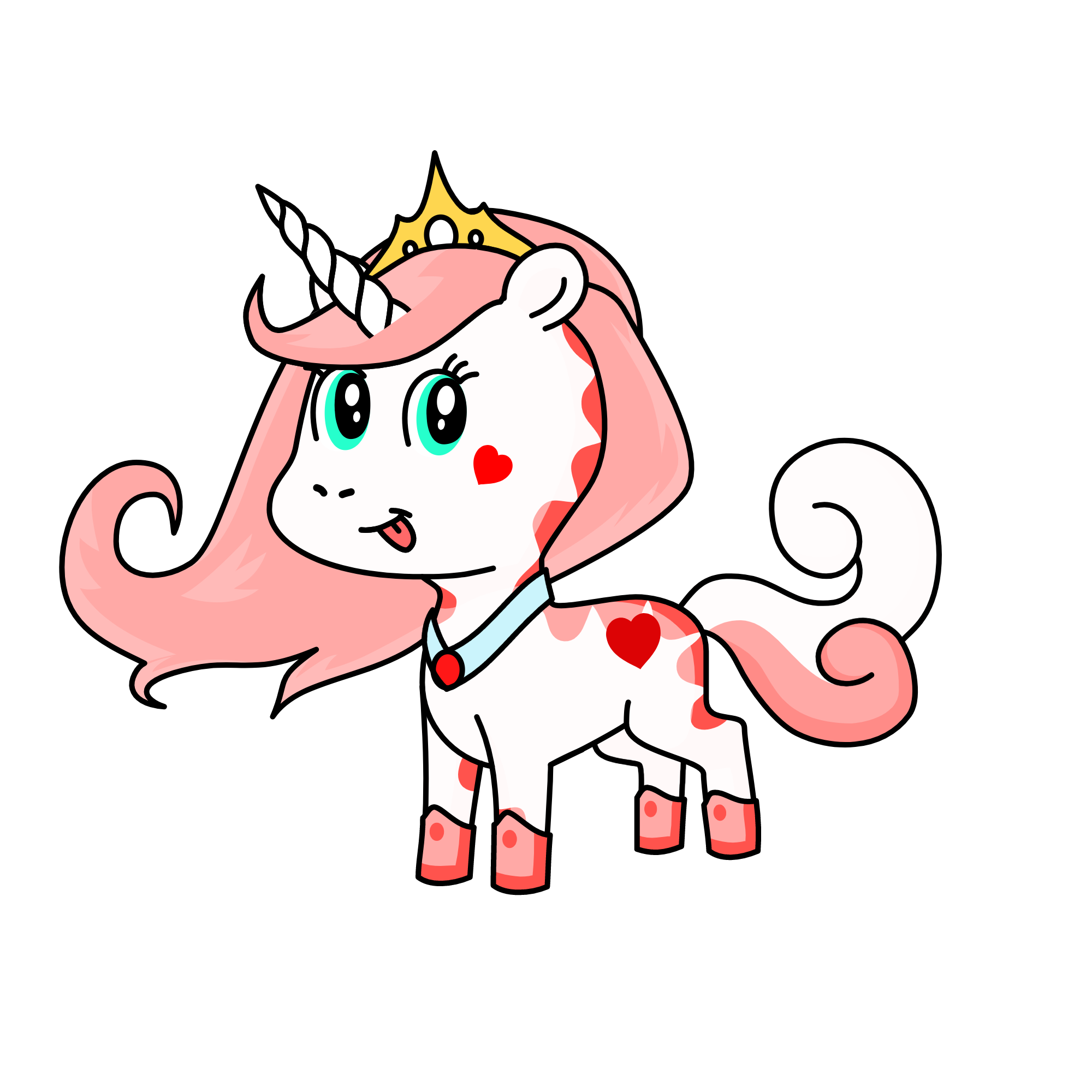 pueen, the unicorn